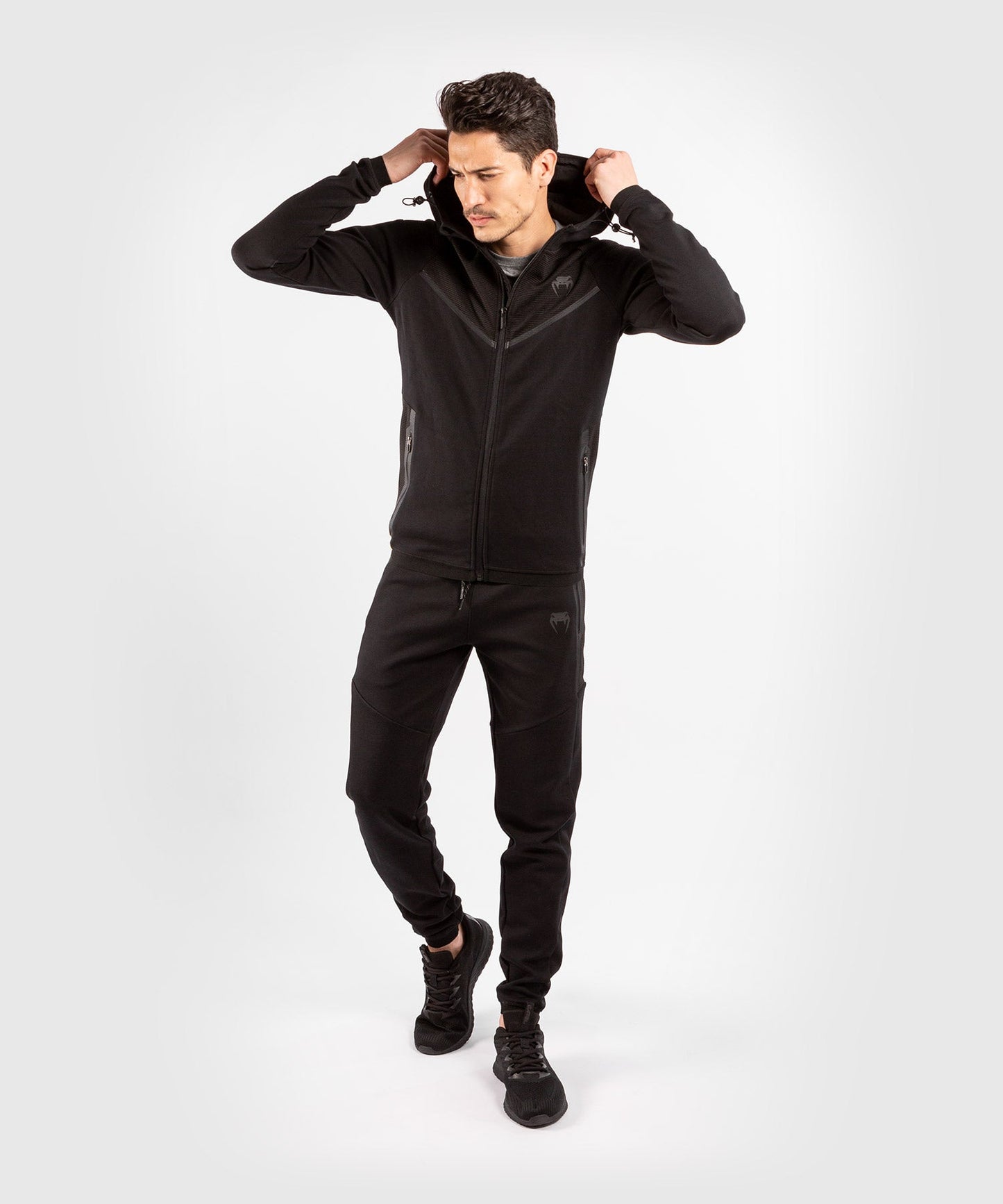 Sweatshirt à Capuche Venum Laser Evo 2.0 - Noir/Noir