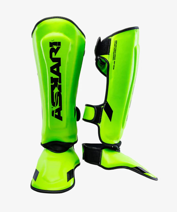 Protège-Tibias Askari Blaze - Vert Fluo