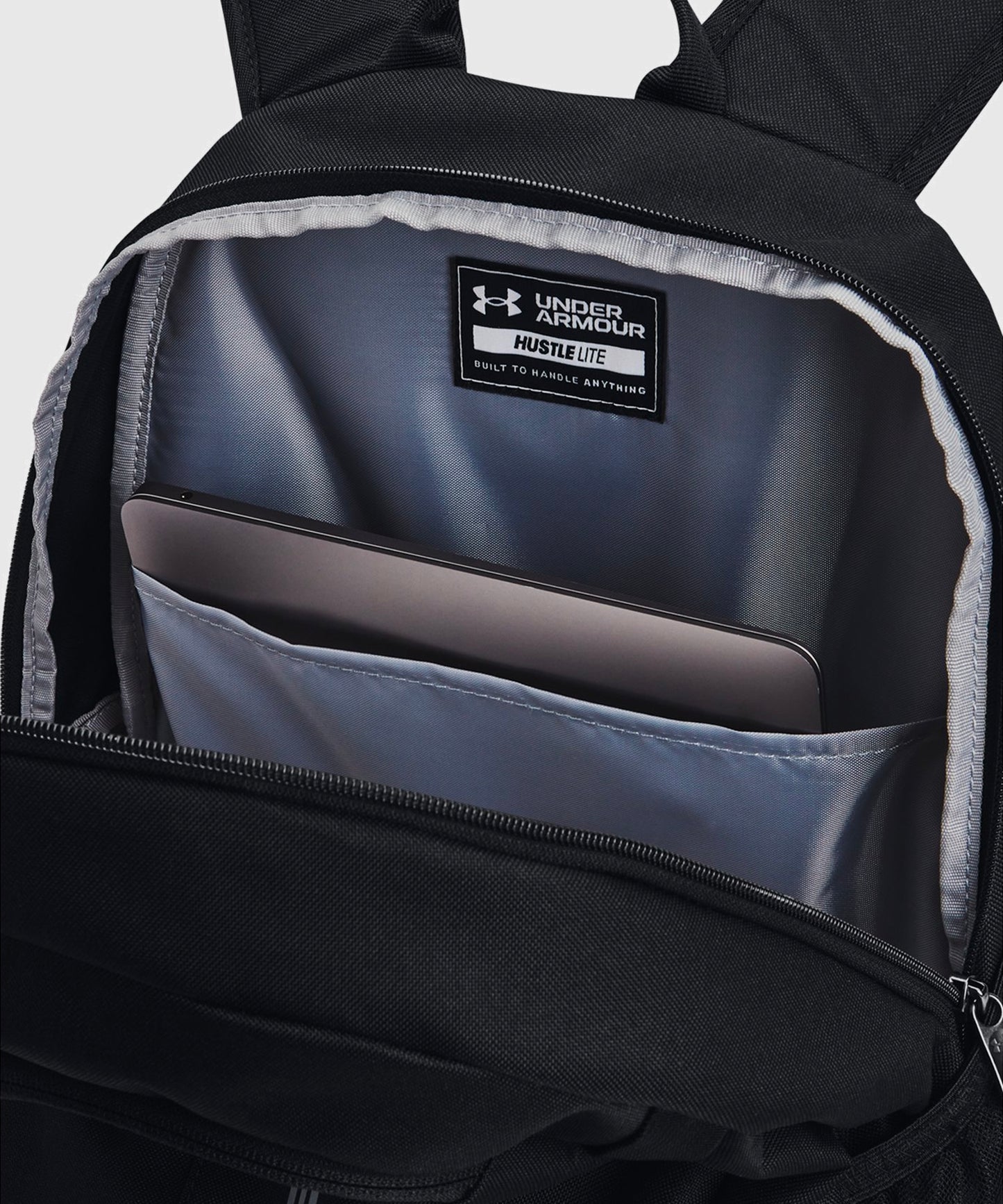 Under Armour Ua Hustle Lite Rucksack – Schwarz/Grau