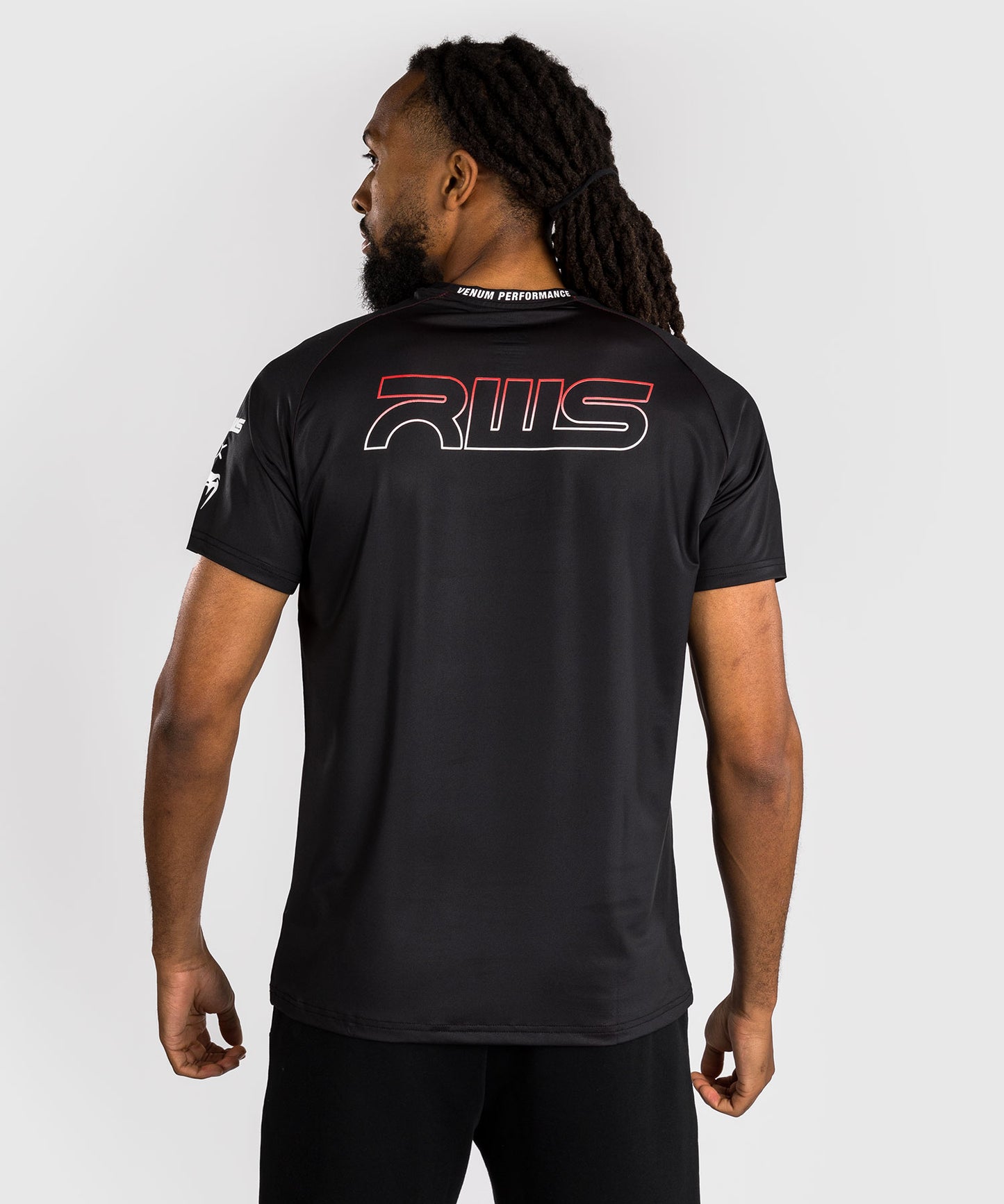 T-shirt Dry-Tech Homme Venum x RWS 2.0 – Noir/Rouge