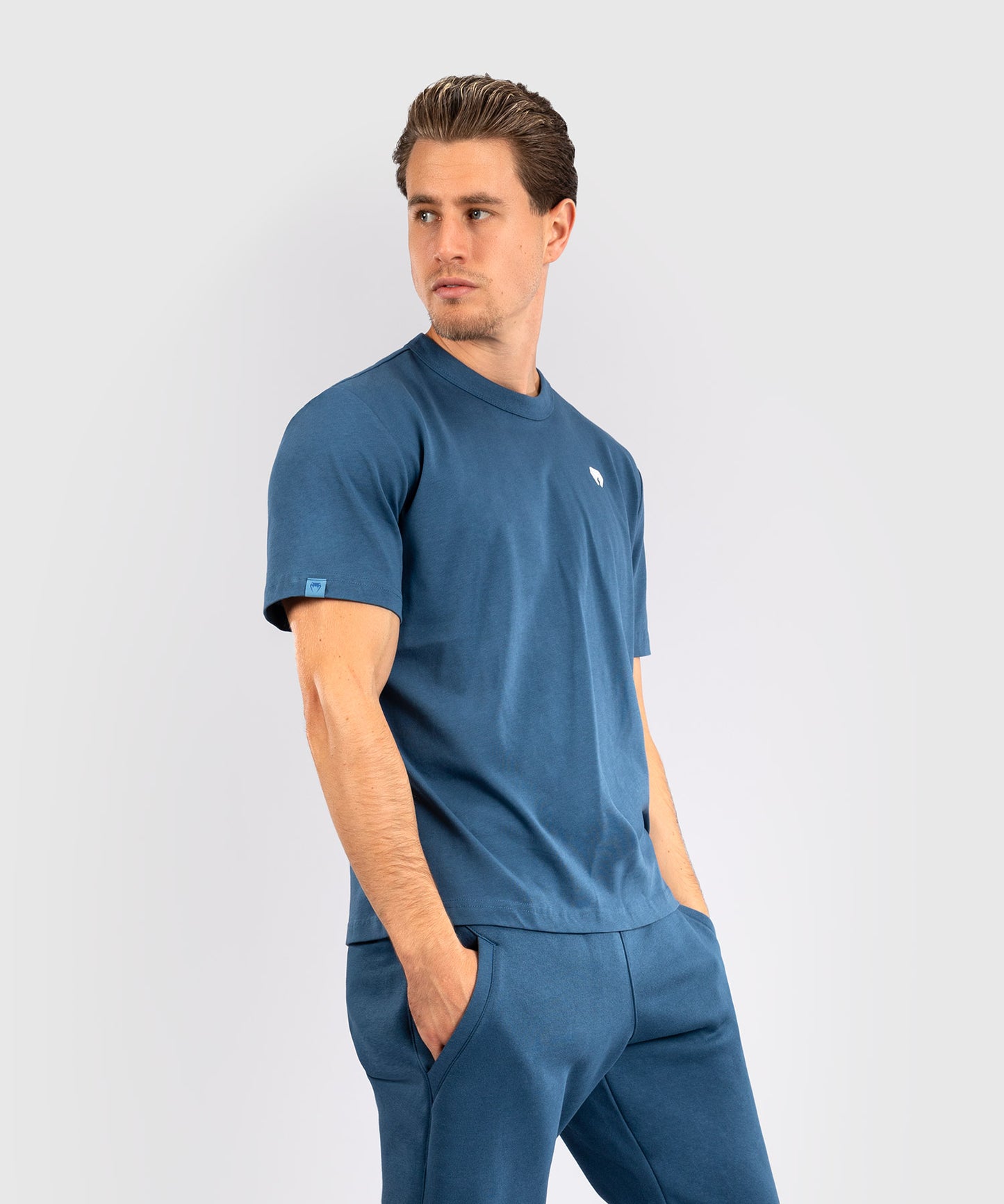 T-Shirt Venum Silent Power - Bleu Paon