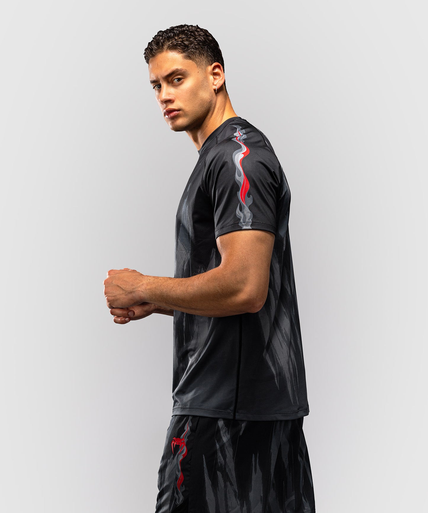 Venum Demon Camiseta Dry Tech - Negro/Gris