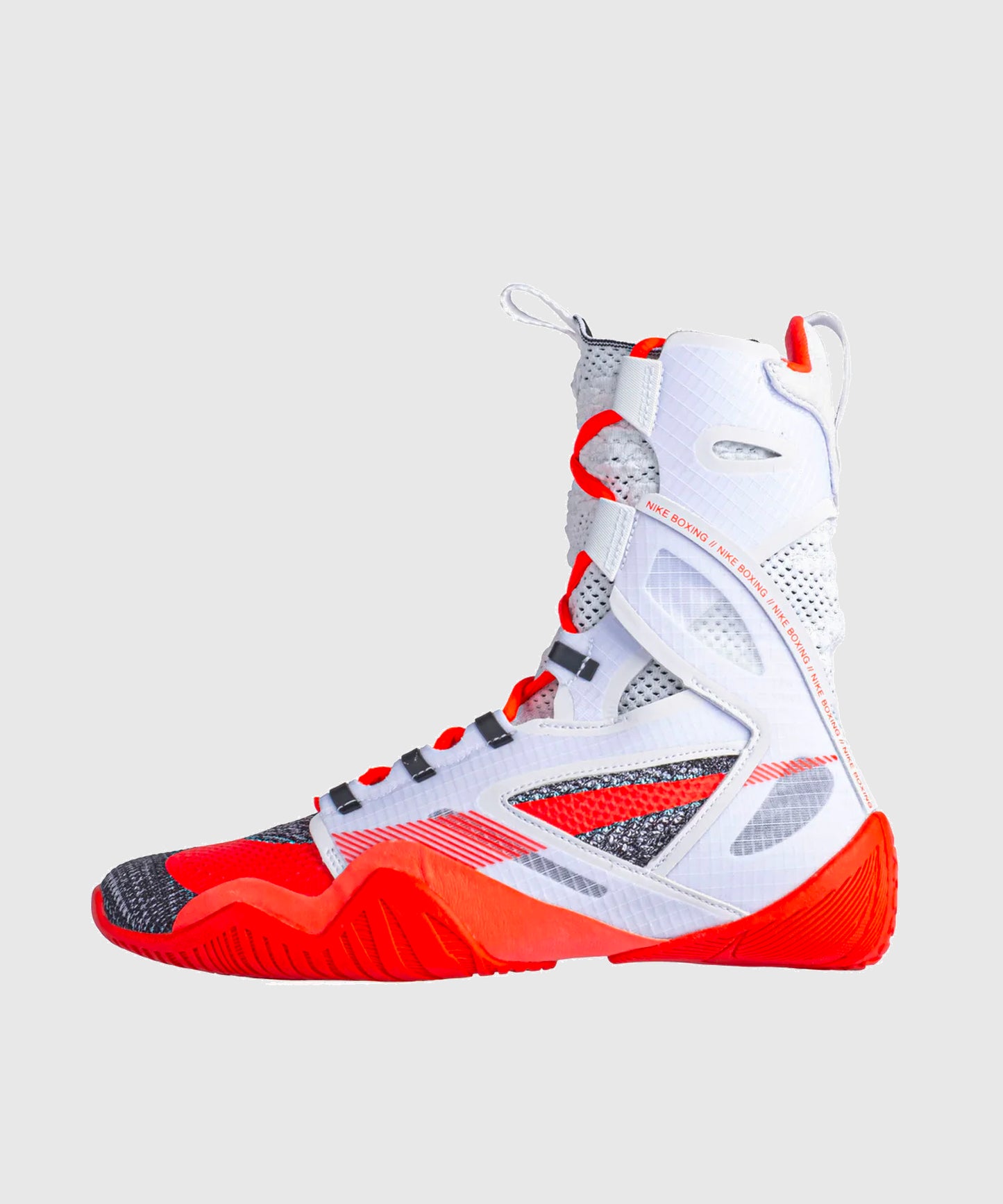 Nike Hyperko 2 Scarpe da Boxe - Bianco/Rosso/Grigio