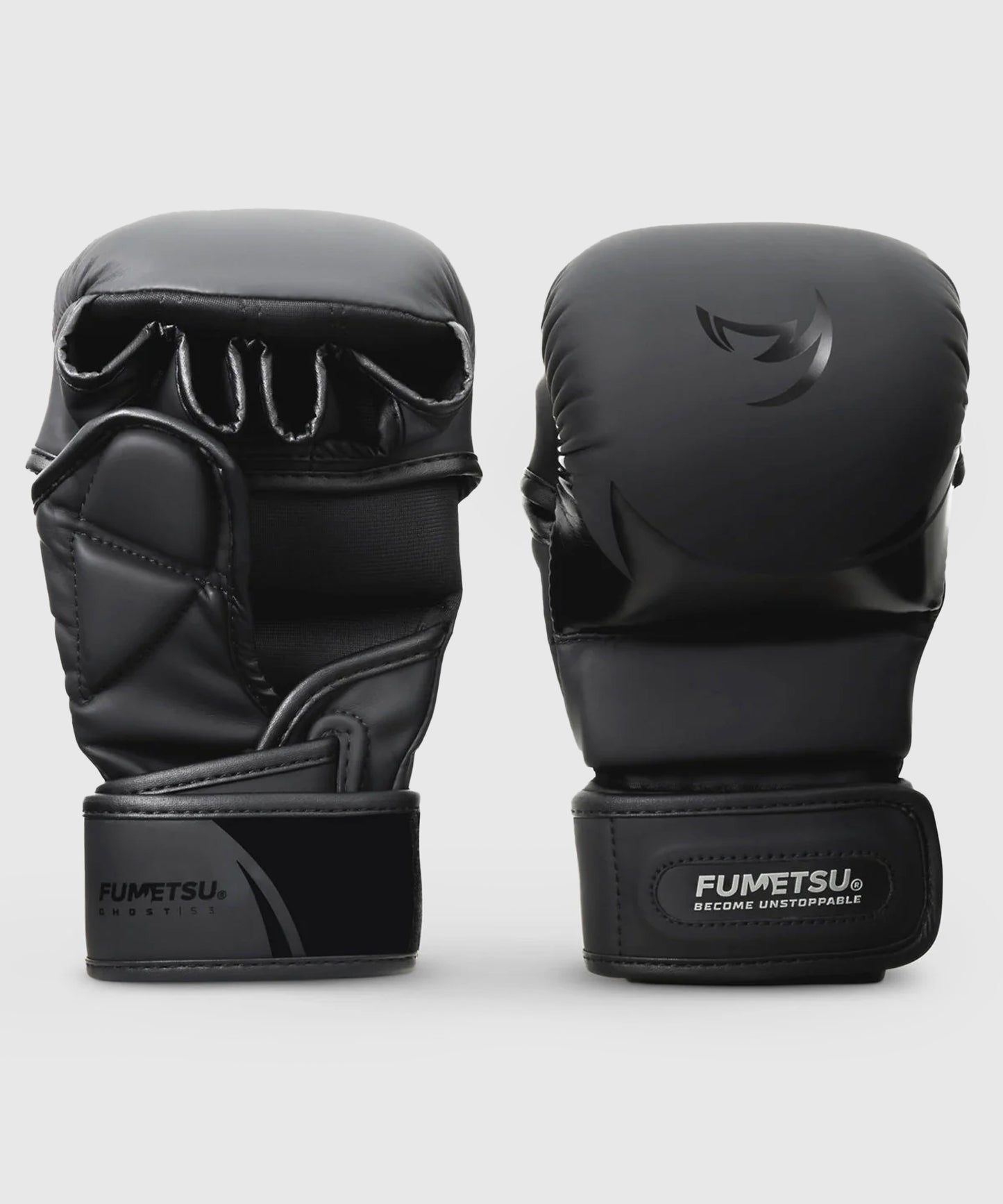 Fumetsu Ghost S3 Guantoni da Sparring MMA - Nero/Nero