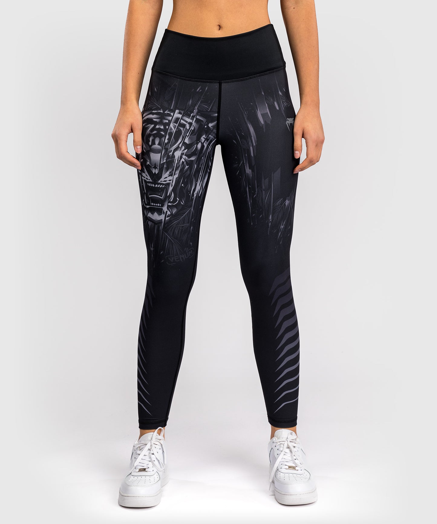 Legging Venum Tiger pour Femmes - Noir/Argent