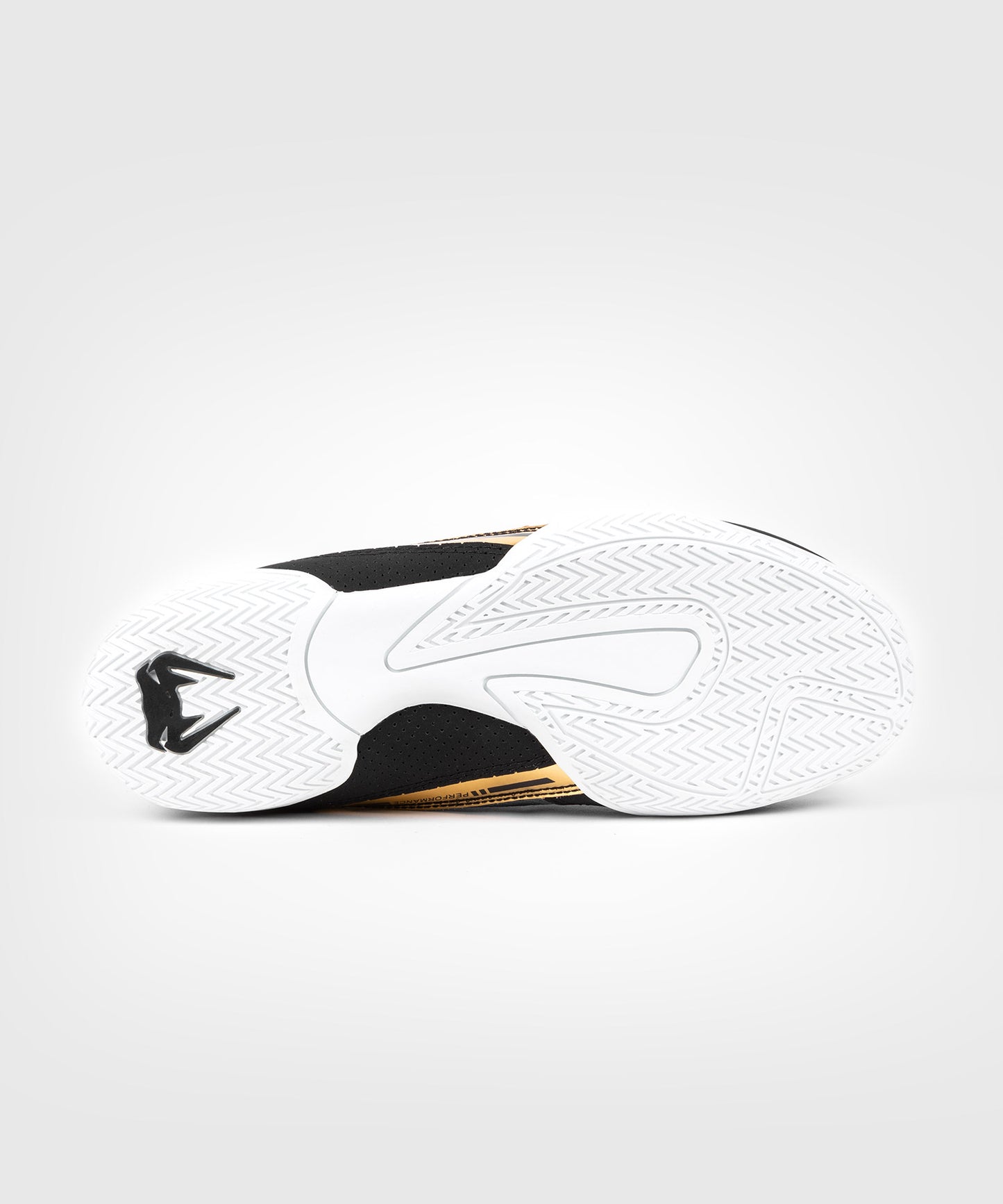 Venum Elite Zapatillas de Boxeo - Negro/Blanco/Oro