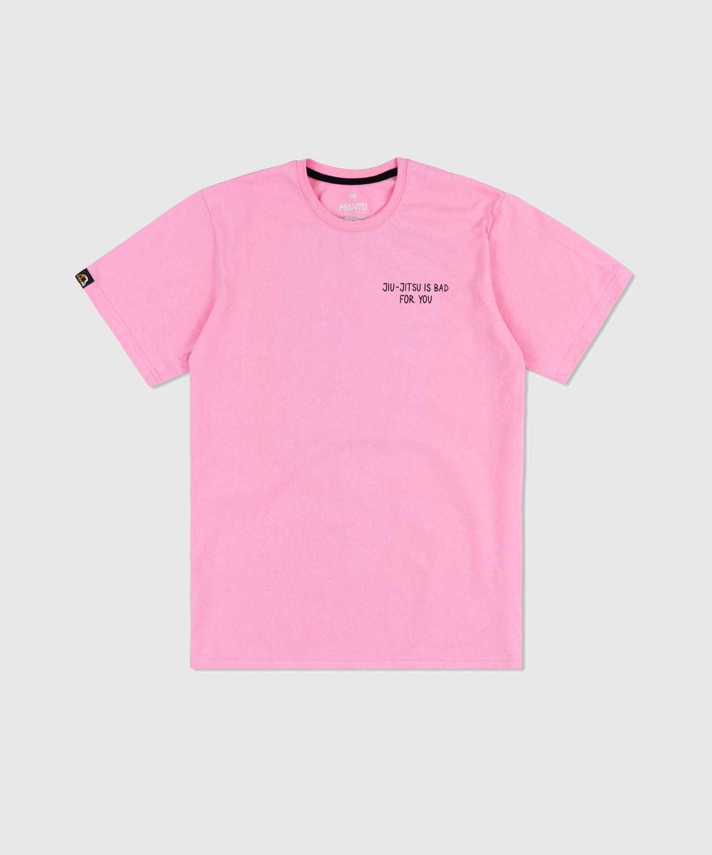 T-shirt Manto X Ktof Balaclava - Rose/Noir