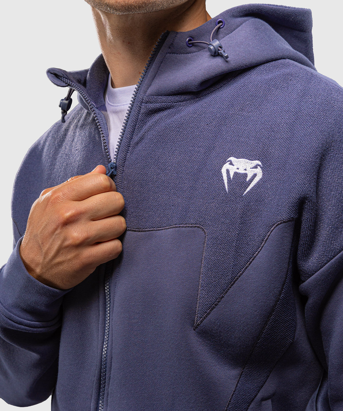Veste de survêtement Venum Attack Fleece & Weave - Bleu