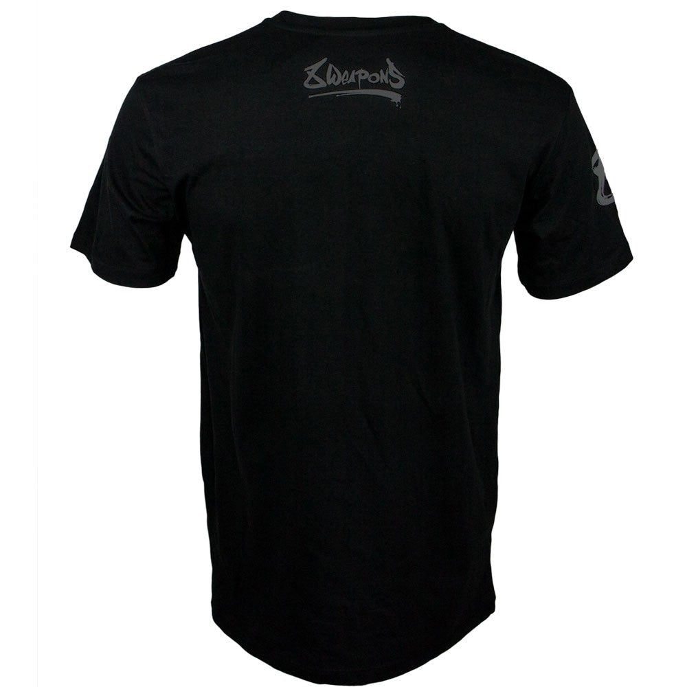 8 Weapons Unlimited Grey T-Shirt - Schwarz
