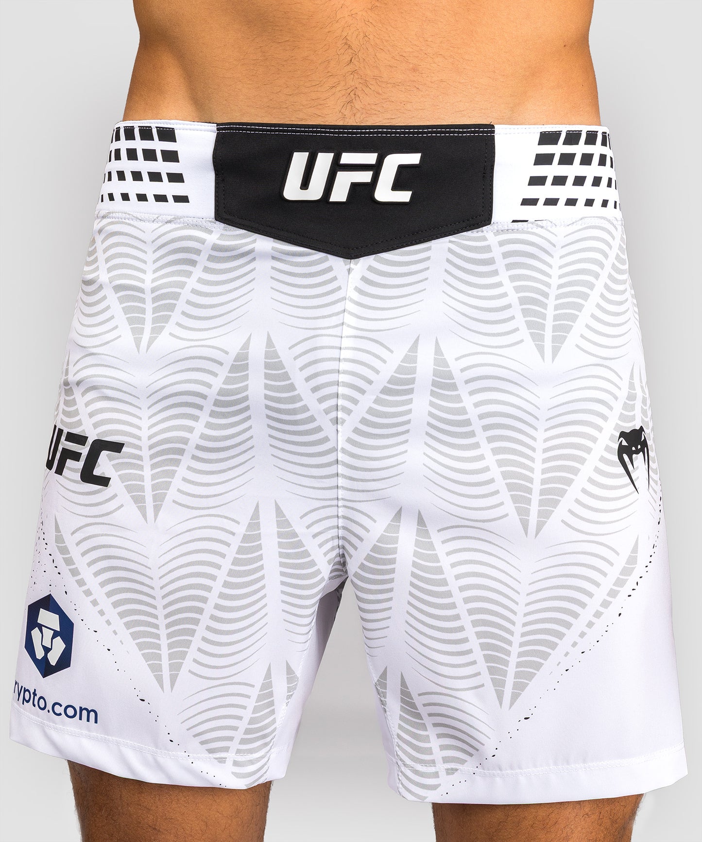 Short de combat coupe courte Homme UFC Zenith by Venum Authentic Fight Night - Blanc