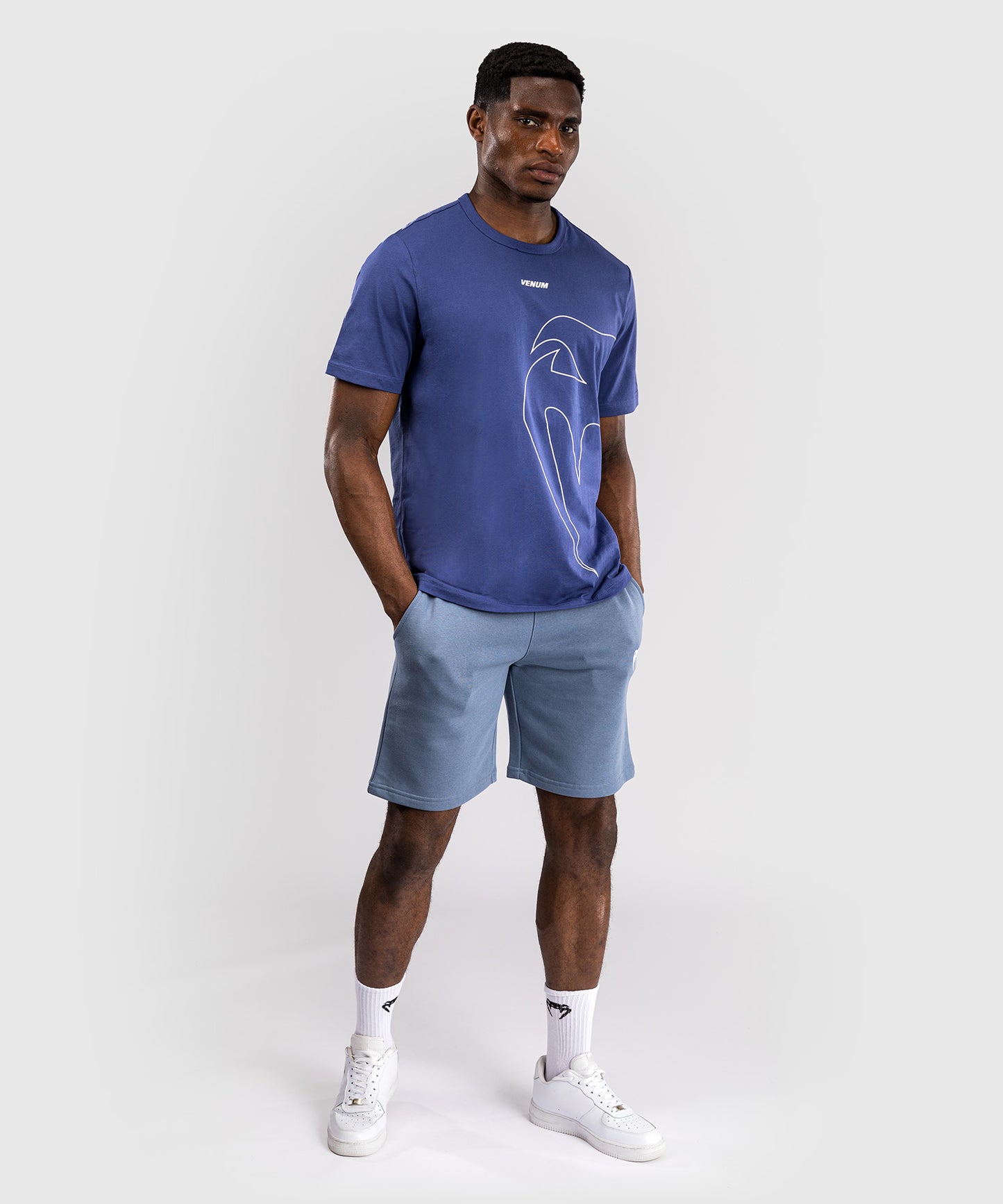 T-Shirt Venum Giant Connect - Bleu Royal