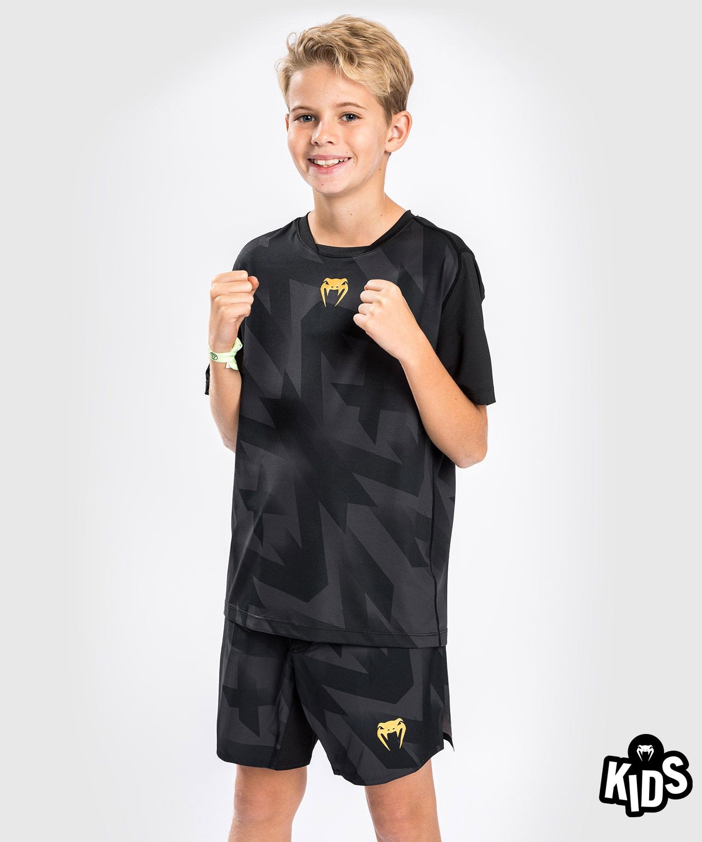 Venum Razor Dry Tech T-Shirt - Für Kinder - Schwarz/Gold