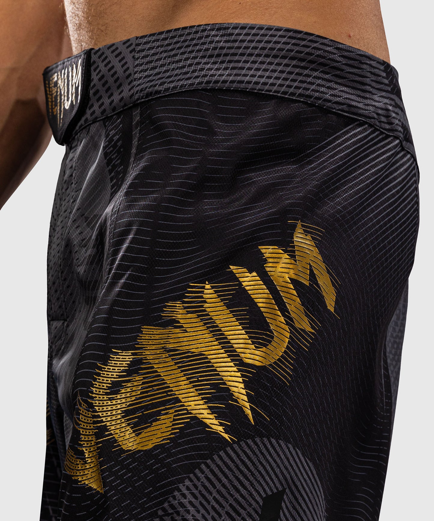 Venum Galactic 3.0 Pantalón Corto de Combate - Negro/Oro