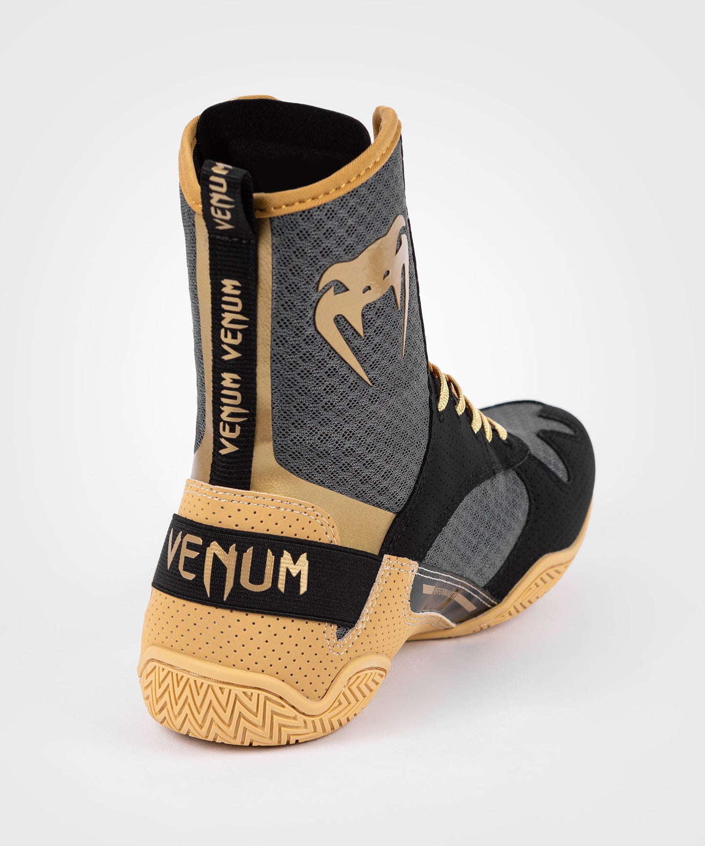 Venum Elite Zapatillas de Boxeo - Negro/Beige