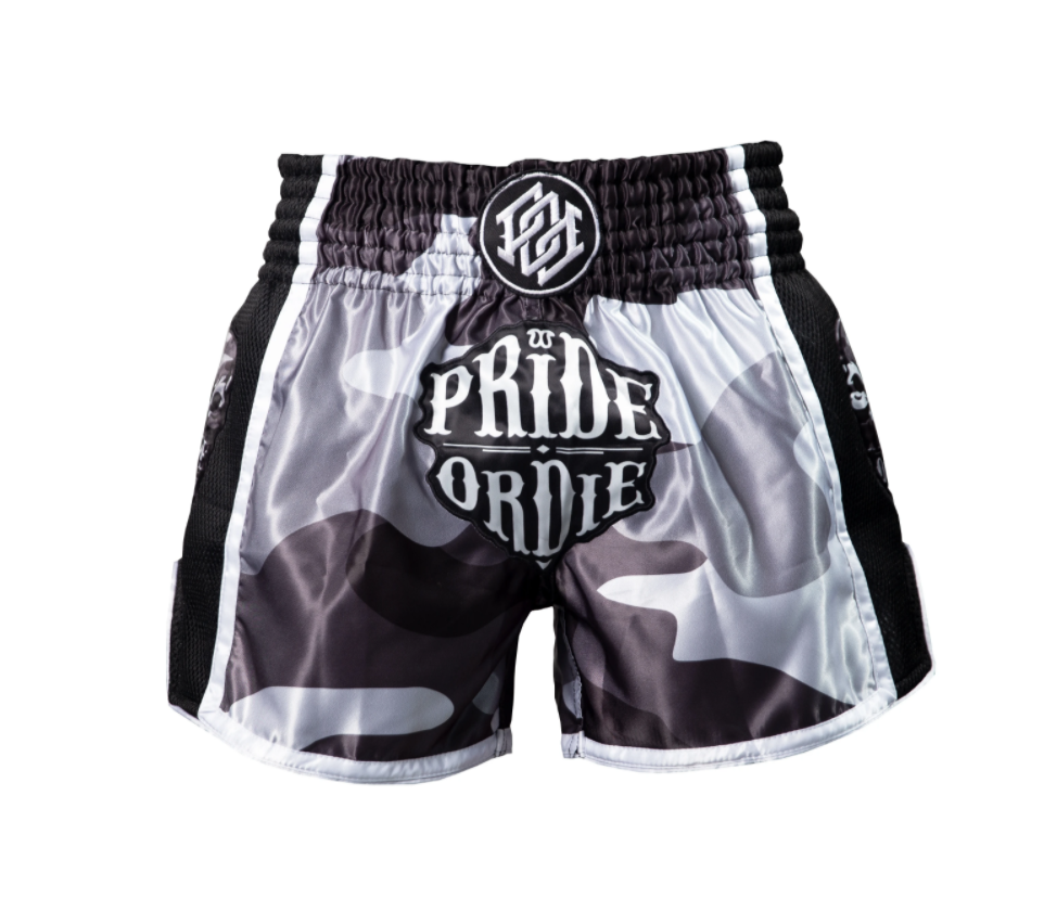 Pride Or Die Reckless Muay Thai Shorts - Urban Tarnung