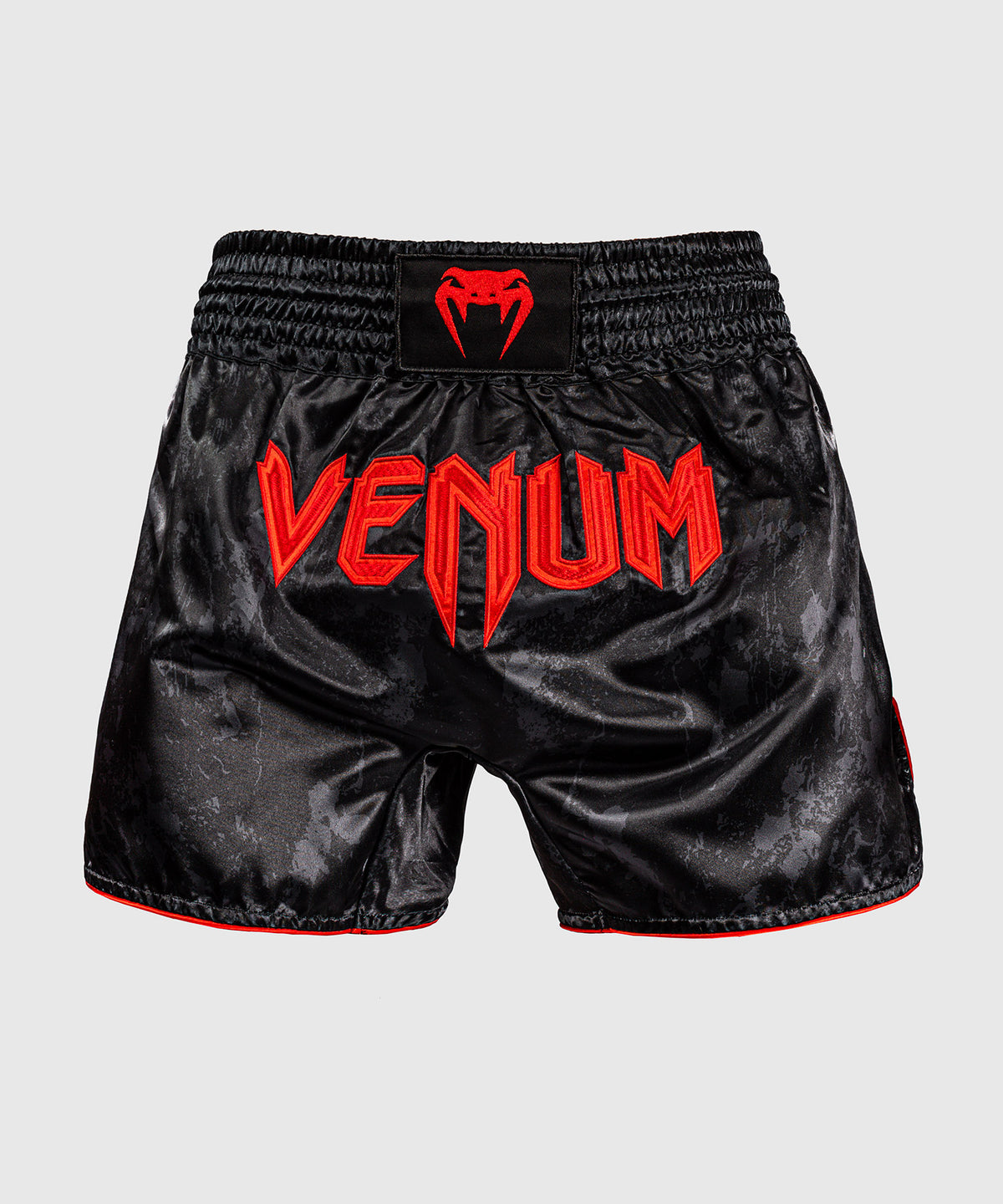 Venum x Batman Short de Muay Thai - Negro/Rojo