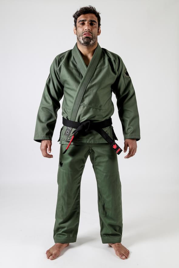 Kingz Classic 3.0 BJJ Gi - Military Green