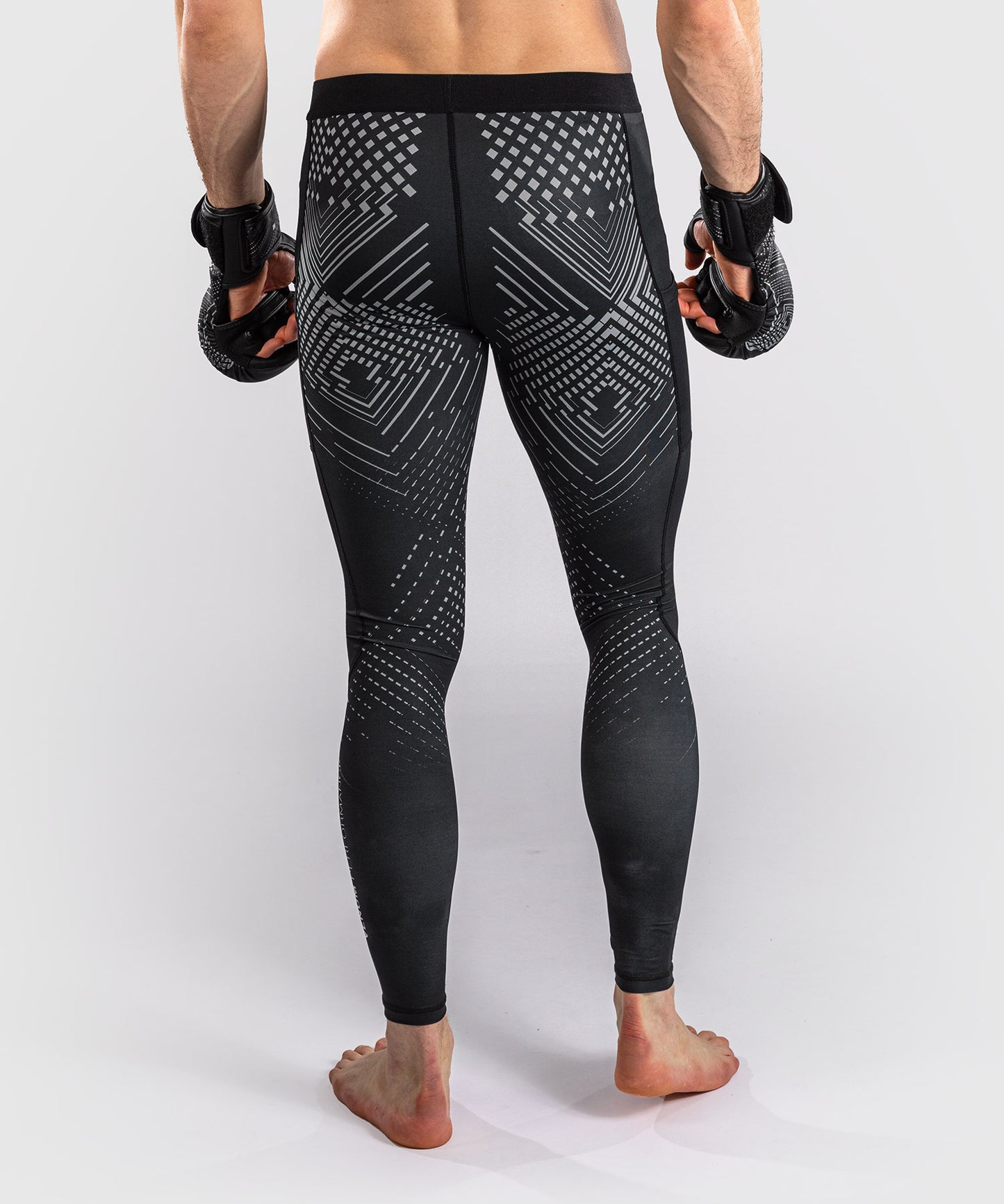 Venum Midnight Fury Spats – Mitternachtsblau/Grau/Silber