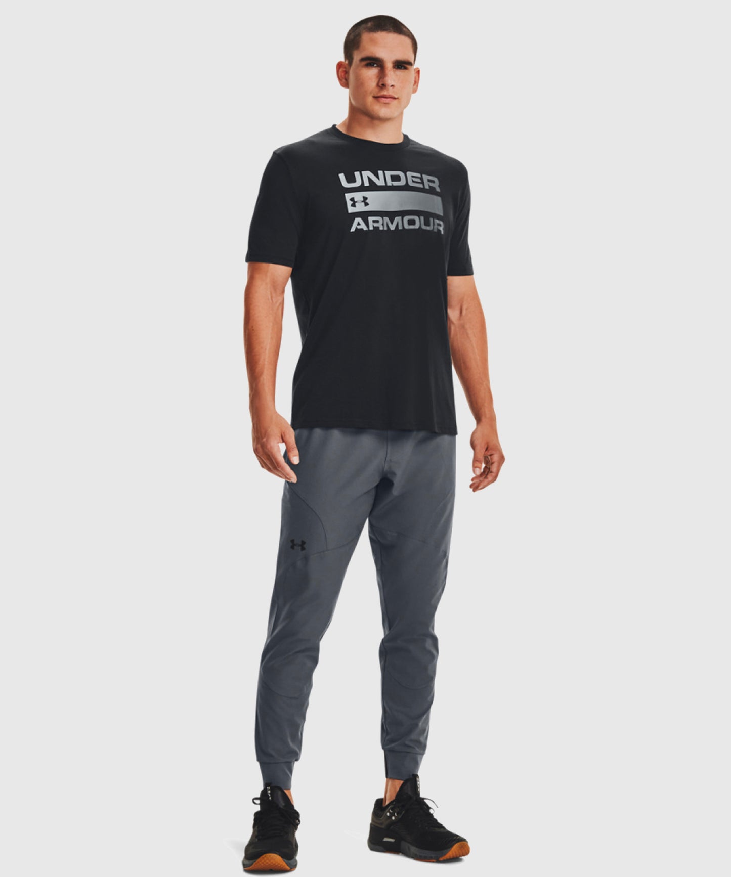 Under Armour Ua Team Issue Wordmark Camiseta – Negro
