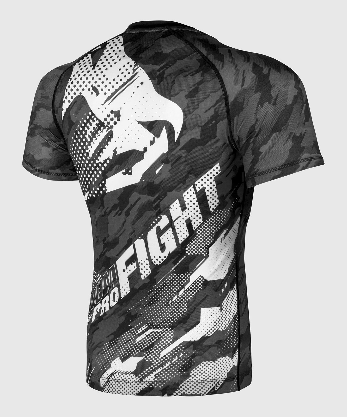 Rashguard Venum Tecmo - Manches courtes - Gris