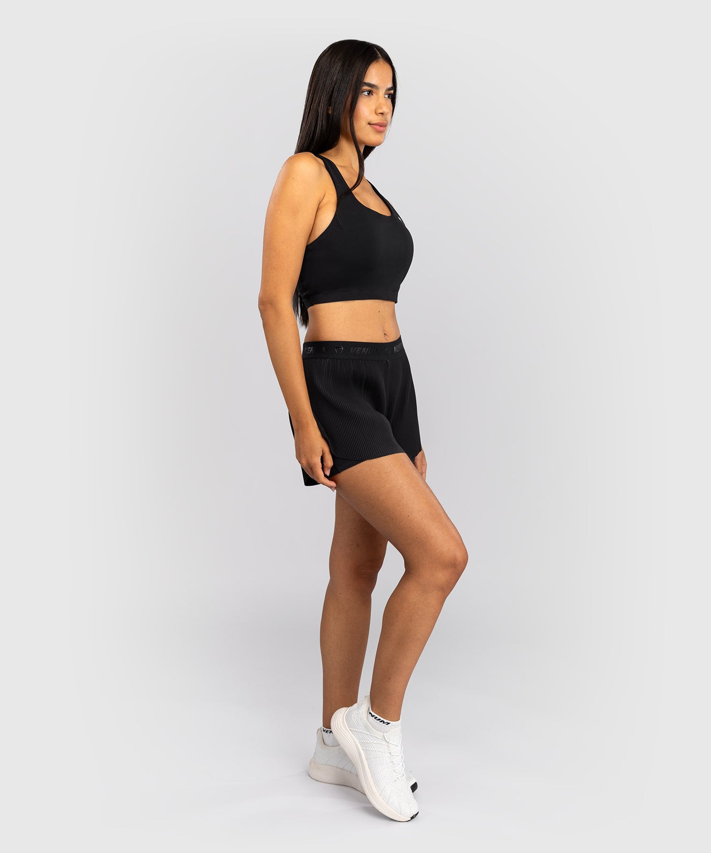 Venum Flowfit Damen Trainingsshorts – Schwarz
