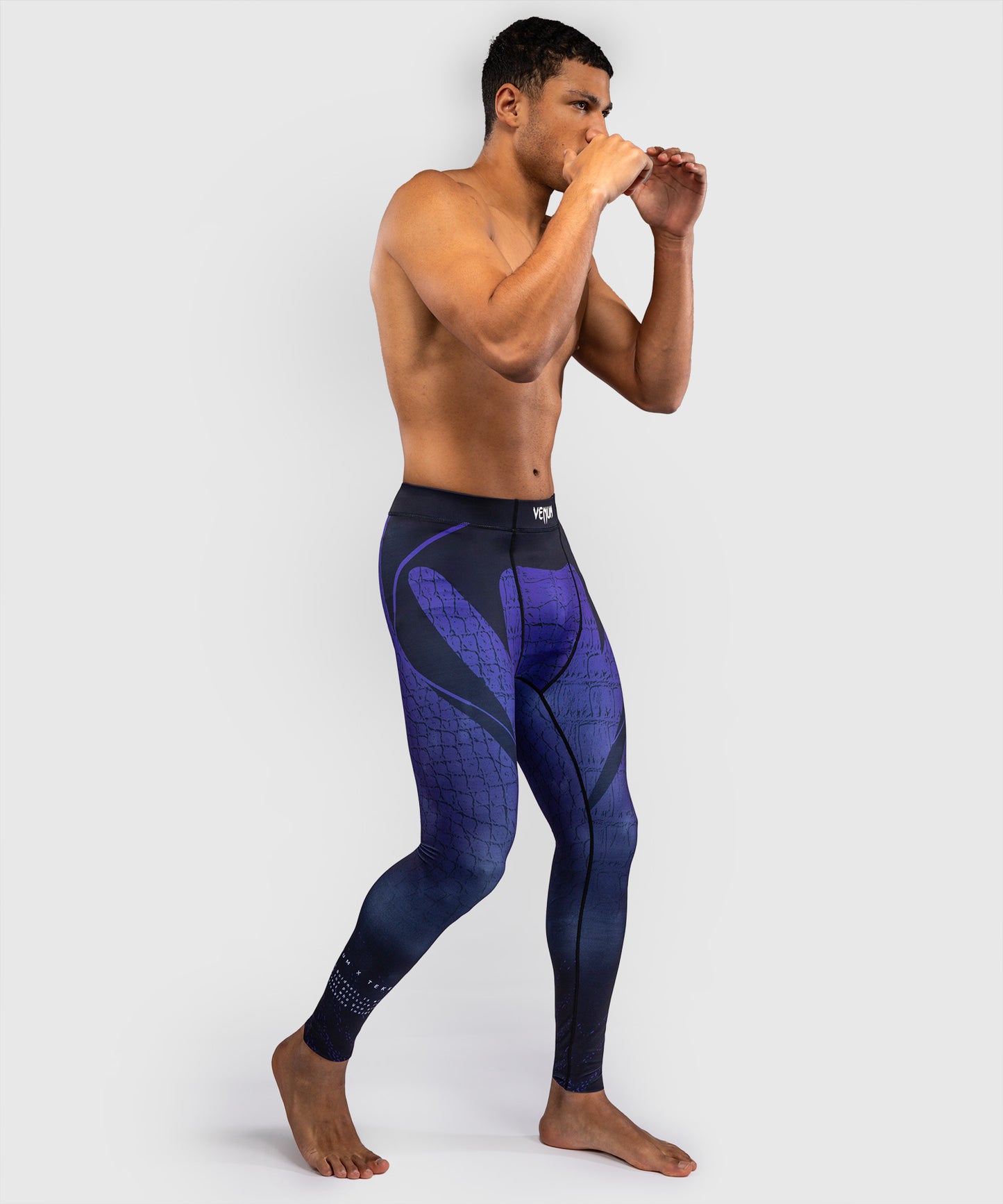 Pantalon de Compression Kazuya Venum x TEKKEN 8 - Noir/Bleu