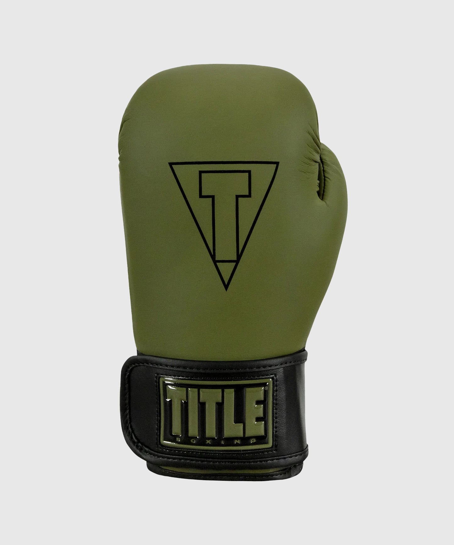 Title Boxing Vegan Fitness Boxhandschuhe - Khaki/Schwarz