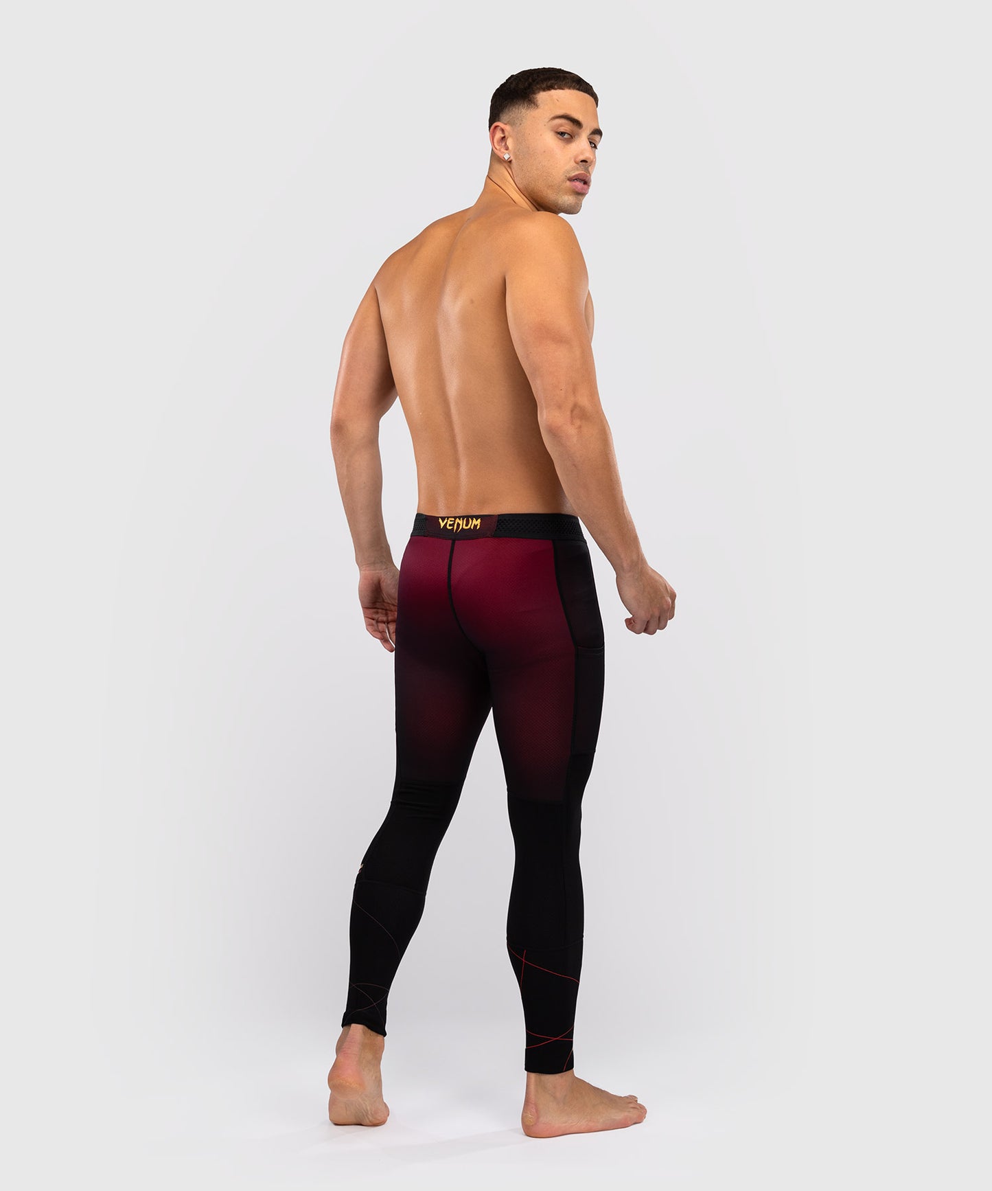 Venum Tactical XT Spats- schwarz/burgund/gold