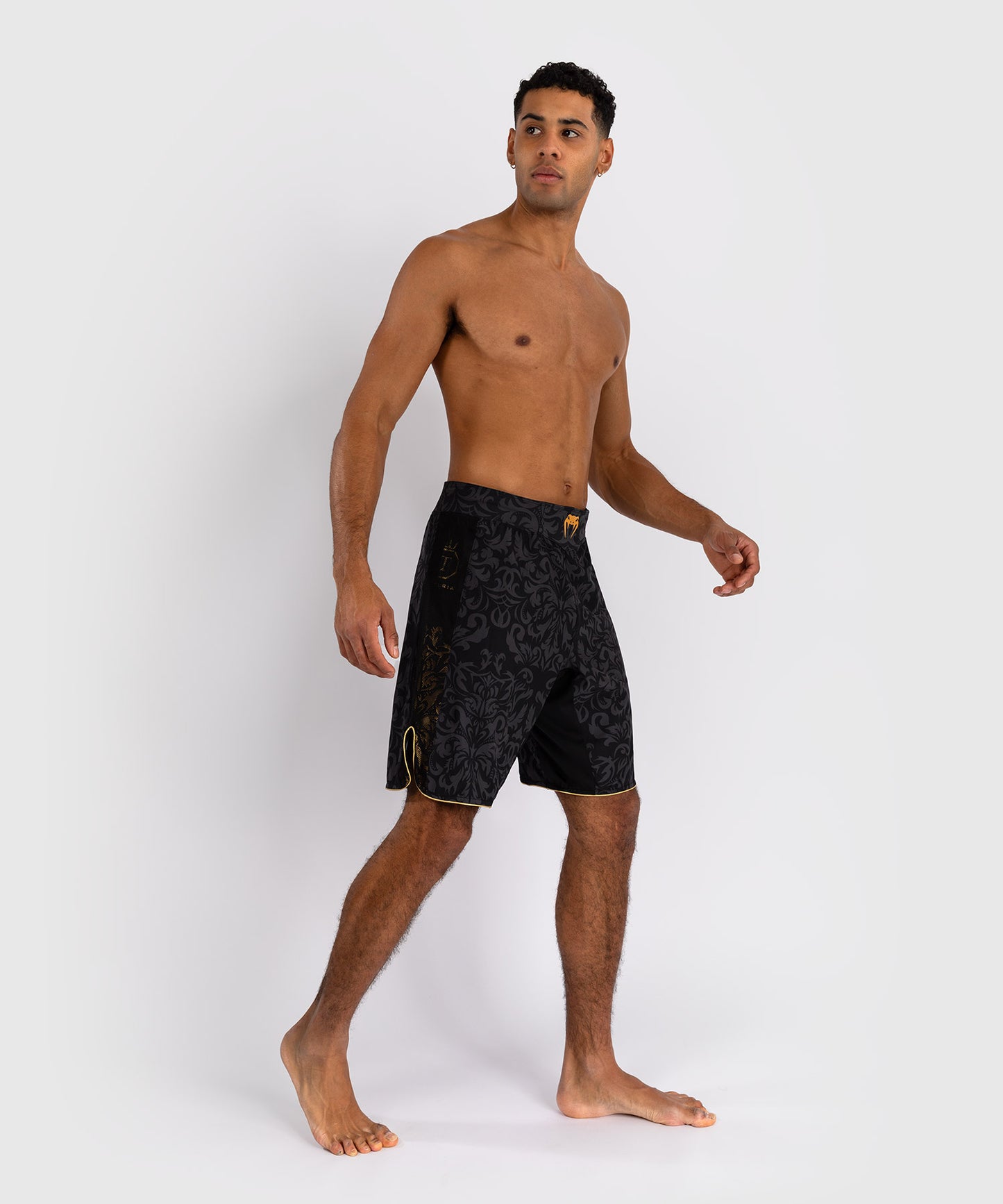Short de Combat Venum x Topuria Unmatched Edition - Noir/Doré