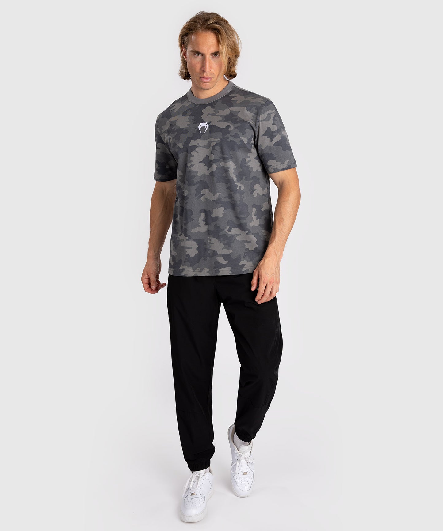 Venum Vortex XL Herren T-Shirt - Anthrazit Camo