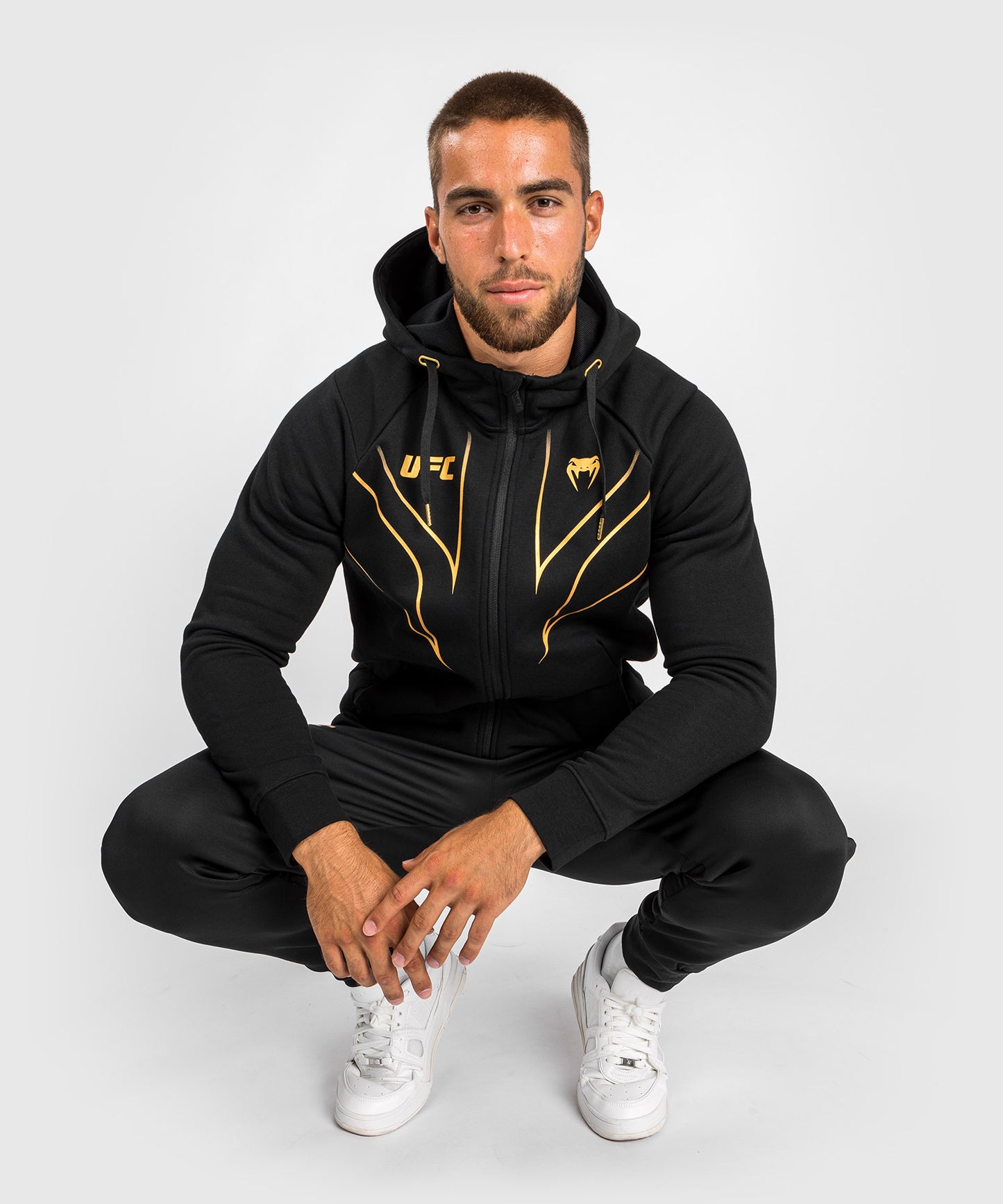 Sweatshirt Zippé Homme UFC Venum Fight Night 2.0 Replica - Champion