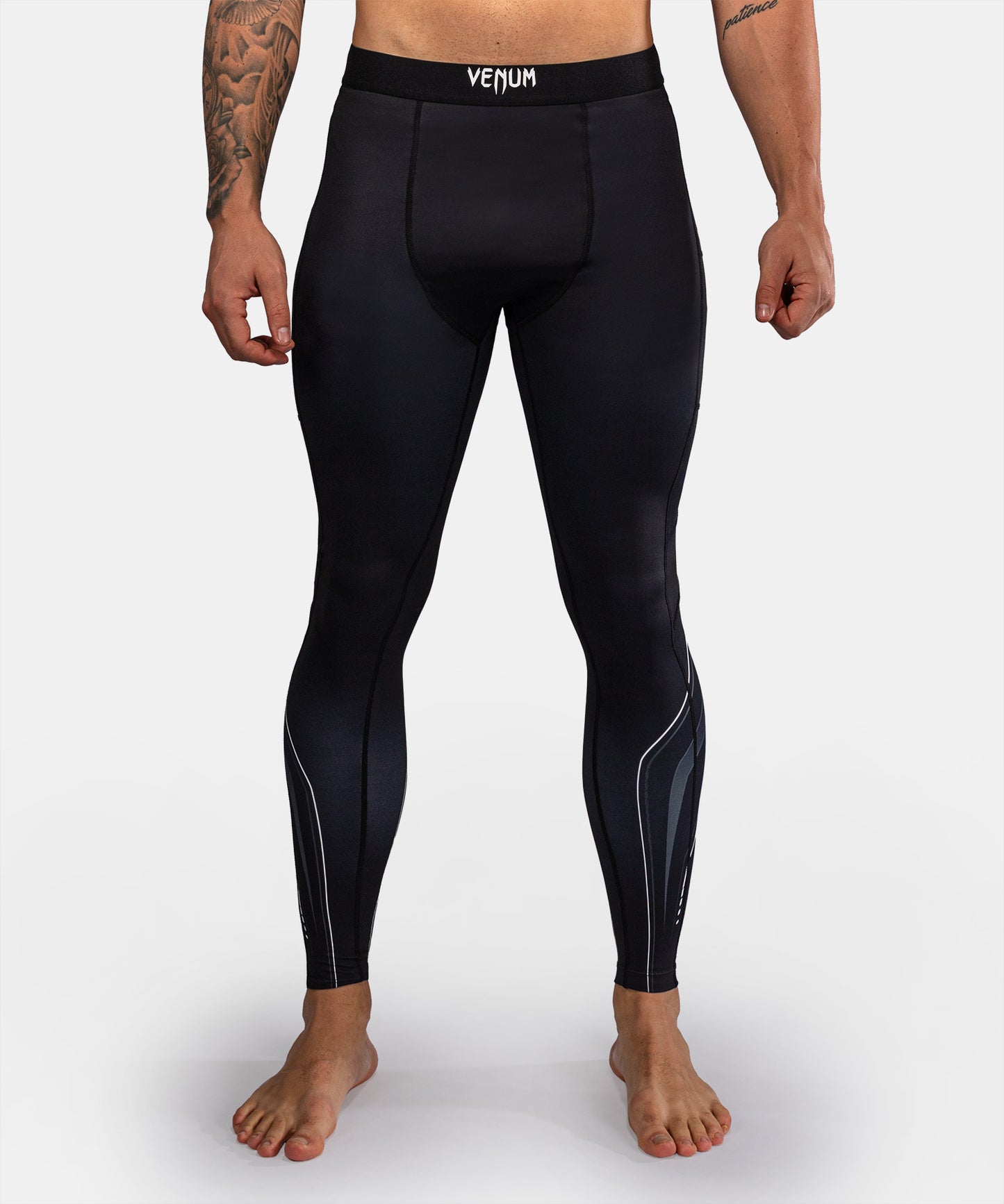 Venum Streamline Spats – Nero/Bianco