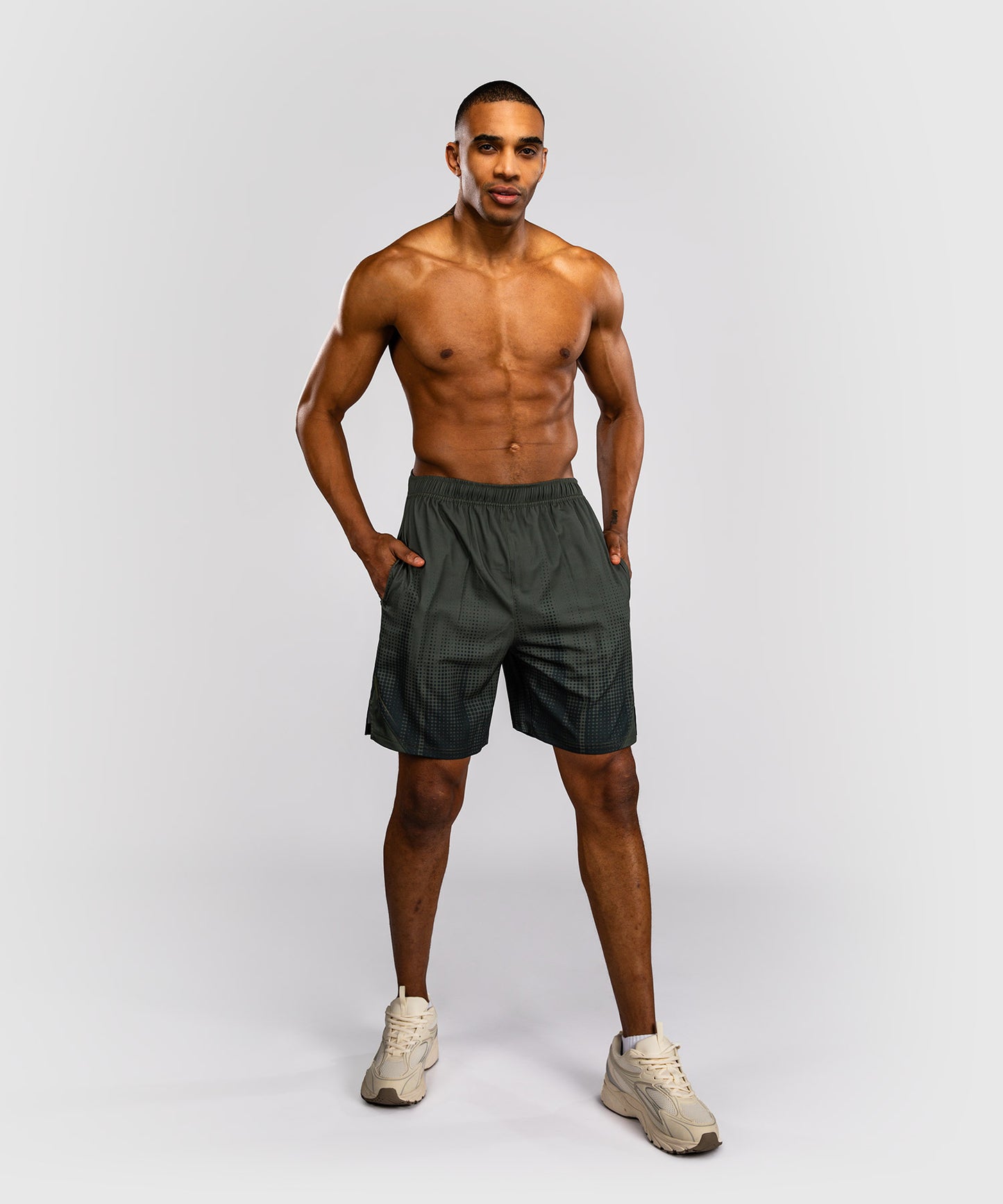 Venum Stealth Trainingshorts – Khaki/Dunkelgrün