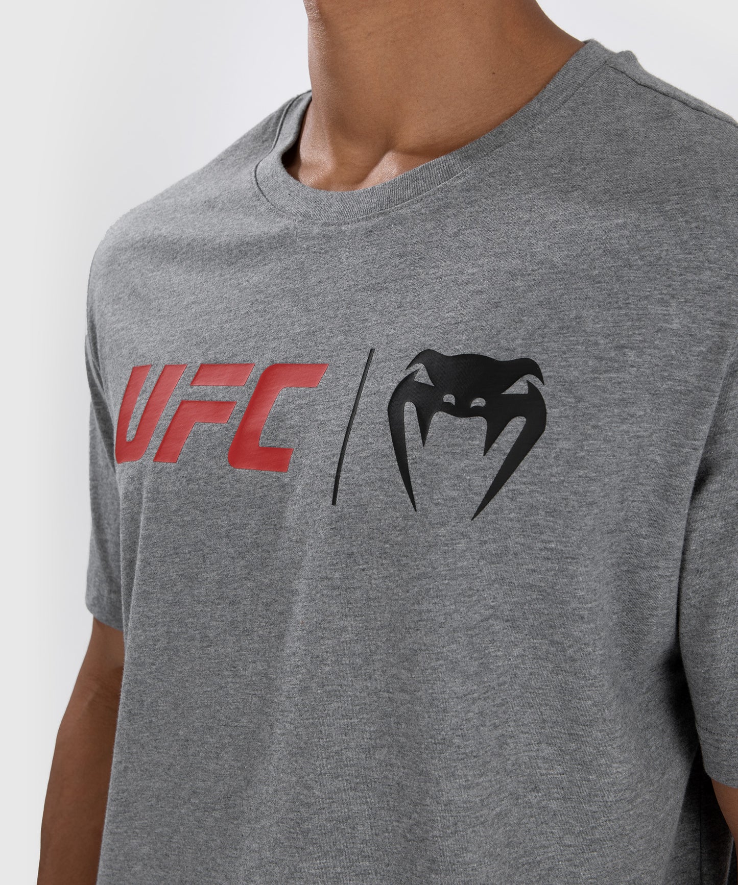 UFC Venum Classic Maglietta - Grigio/Rosso