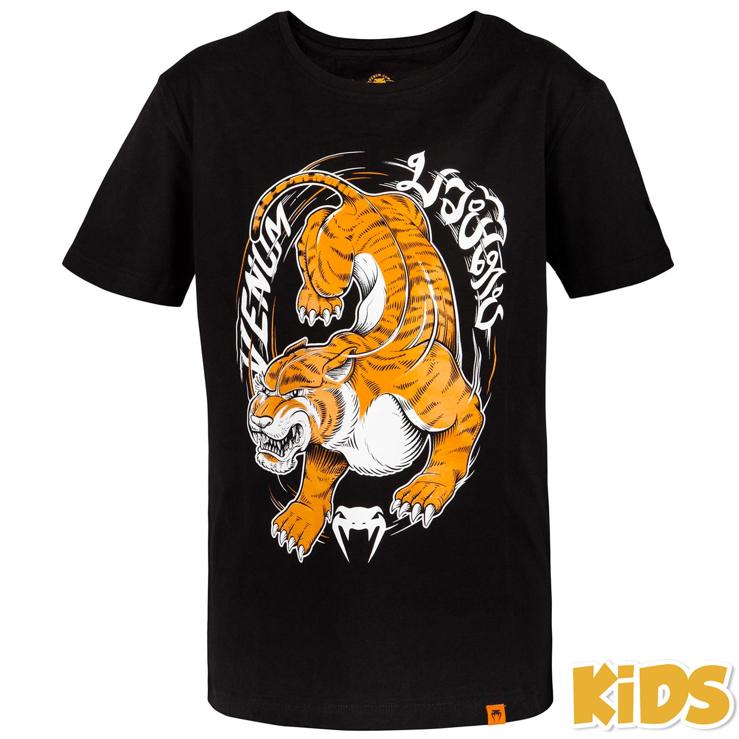 Venum Tiger King Junior T-shirt - Black