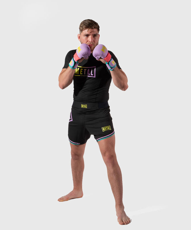 Metal Boxe The Shell MMA-Sparring-Handschuhe Post Cutting Treats - Rosa