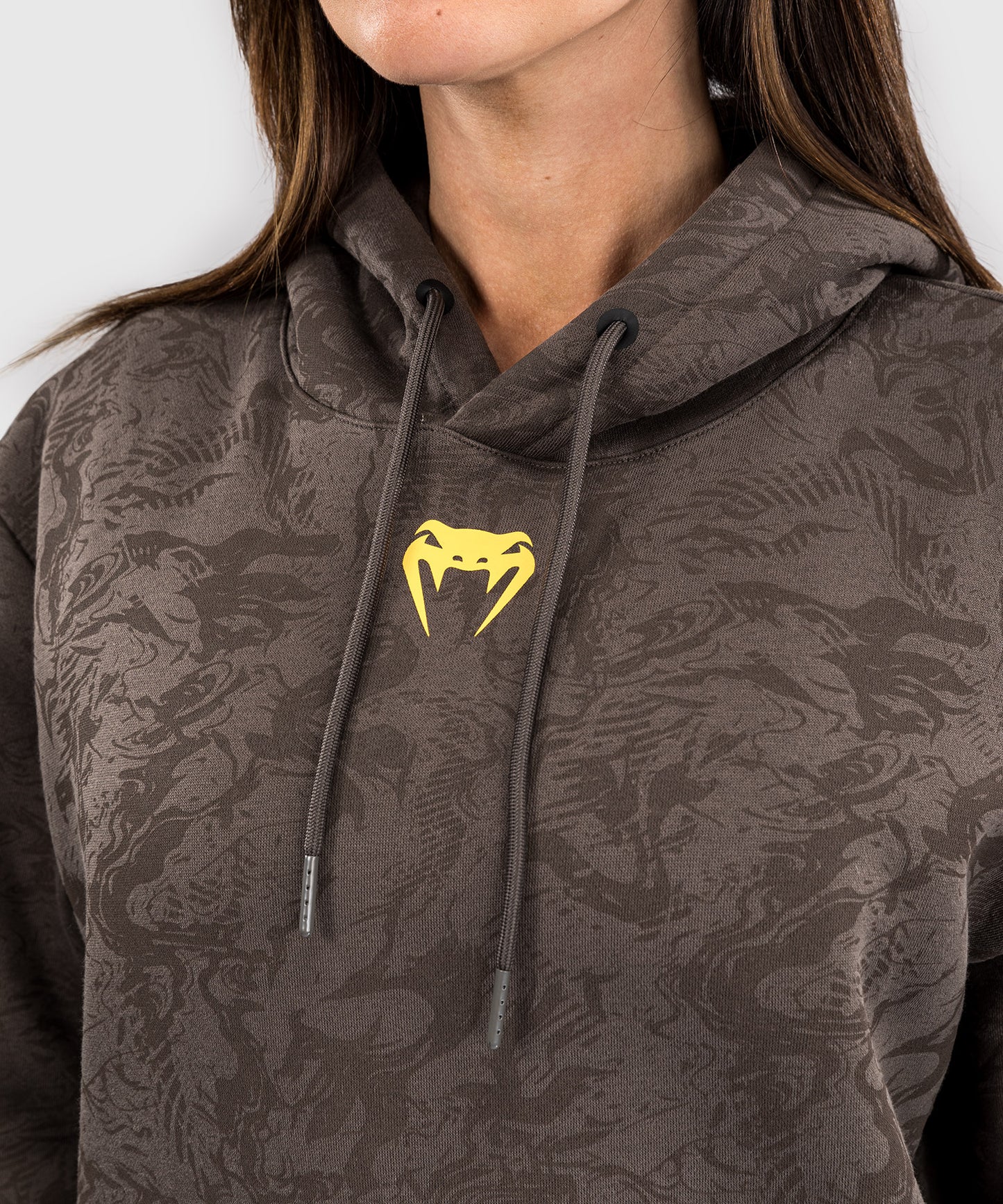 UFC Fusion by Venum Fight Week Sudadera con Capucha para Mujer - Marrón tierra