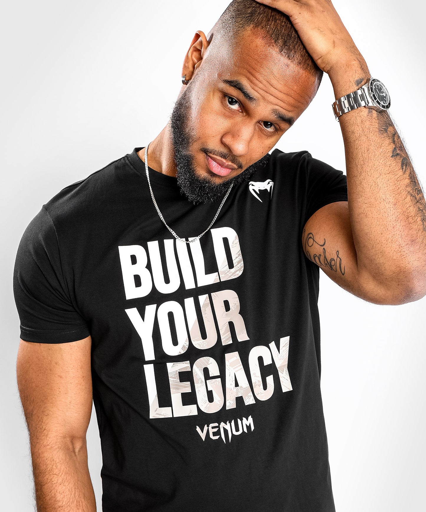 Venum Build Your Legacy T-Shirt - Negro