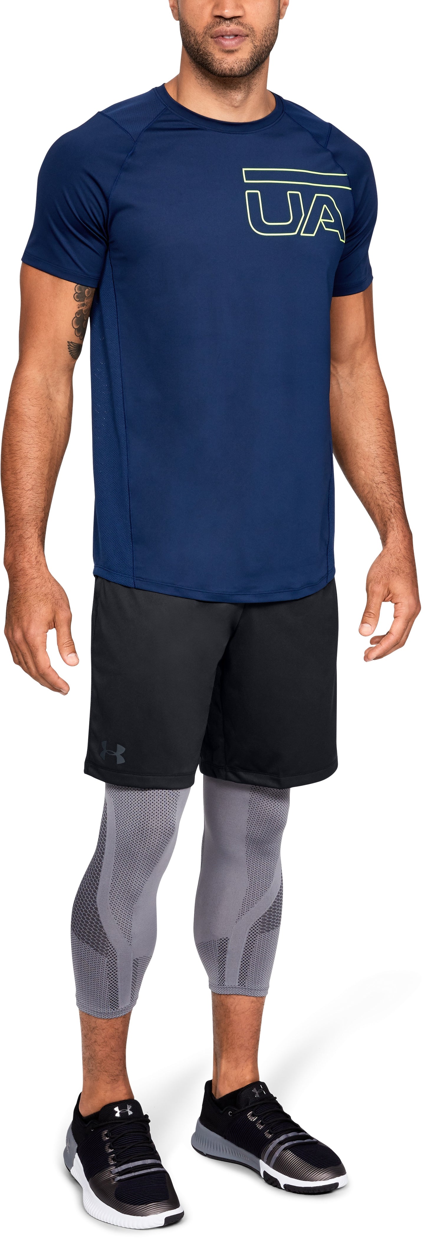 Under Armour MK-1 Shorts – Negro