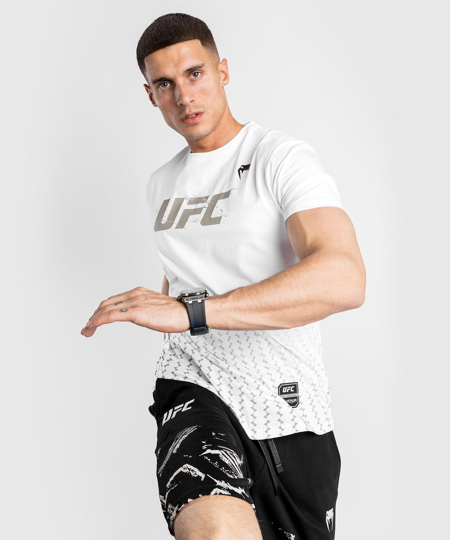 Venum Authentic Fight Week 2.0 UFC T-Shirt - Kurzarm - Weiß