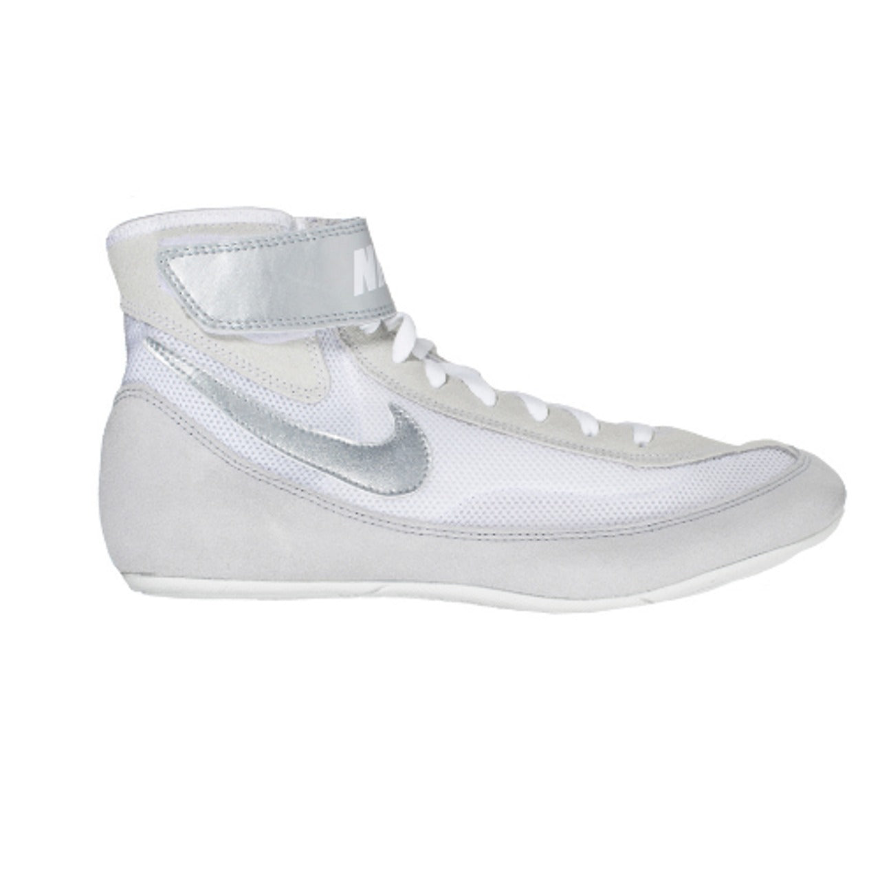 Nike Speedsweep VII Calzado de Lucha - Blanco/Plata