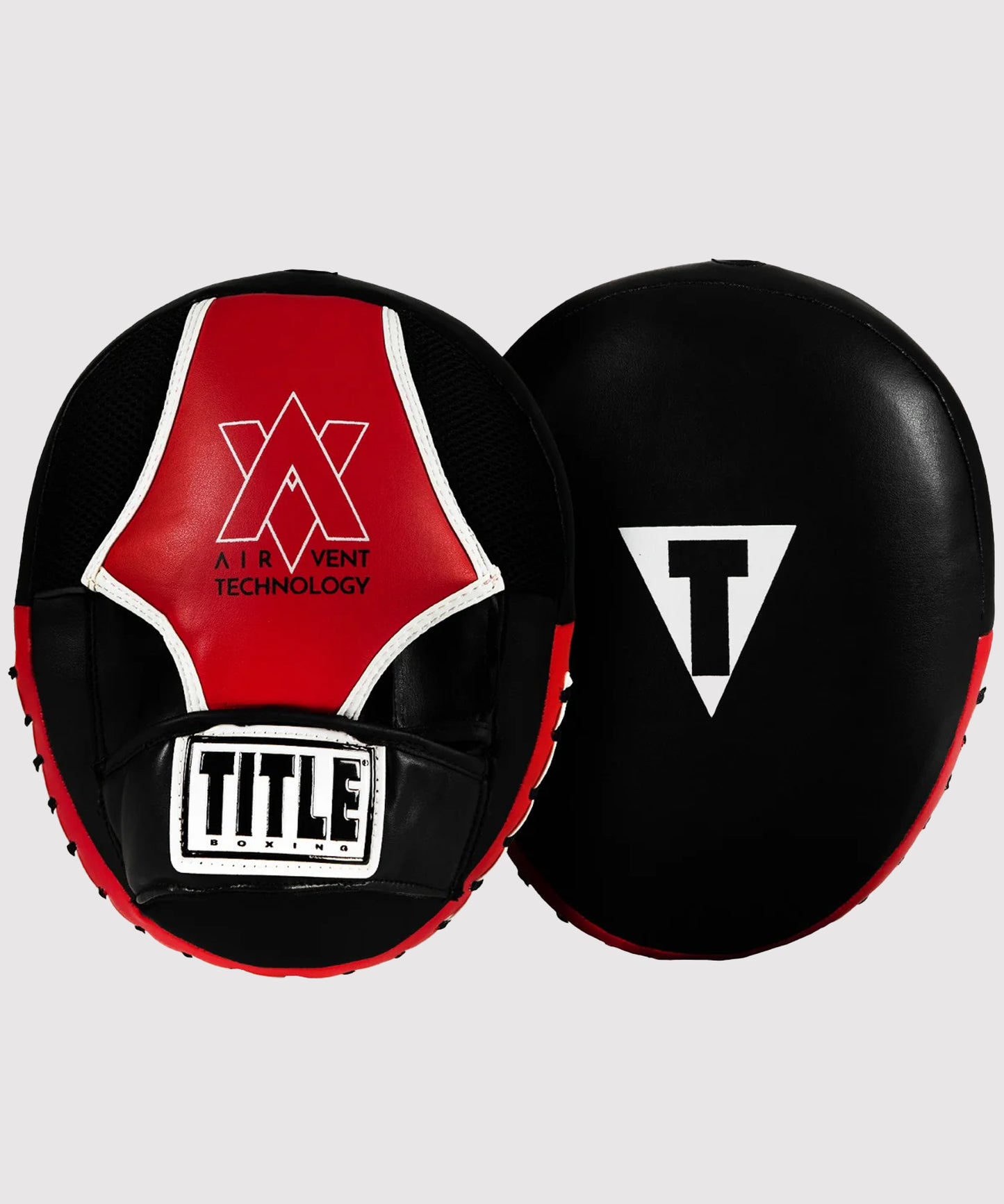 Title Boxing Air-Vent Manoplas – Negro/Rojo