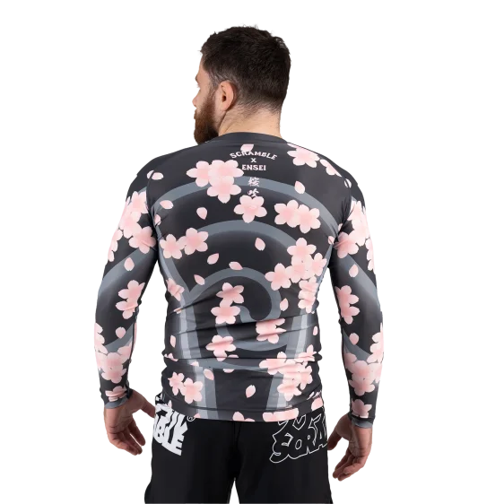 Scramble Sakura Rashguard - Schwarz