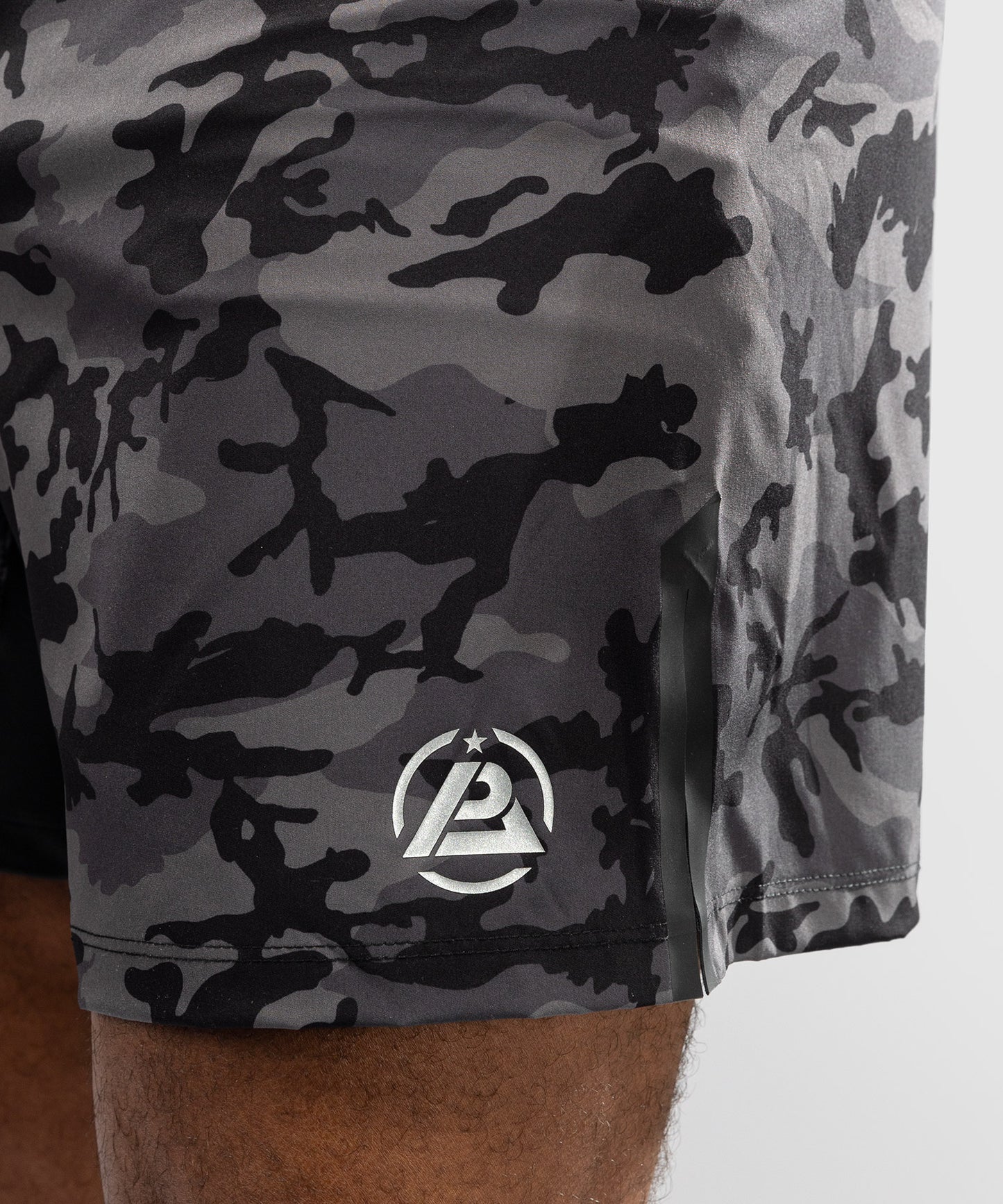 Venum x Polaris Pantaloni da Combattimento - Nero/Grigio Tempesta