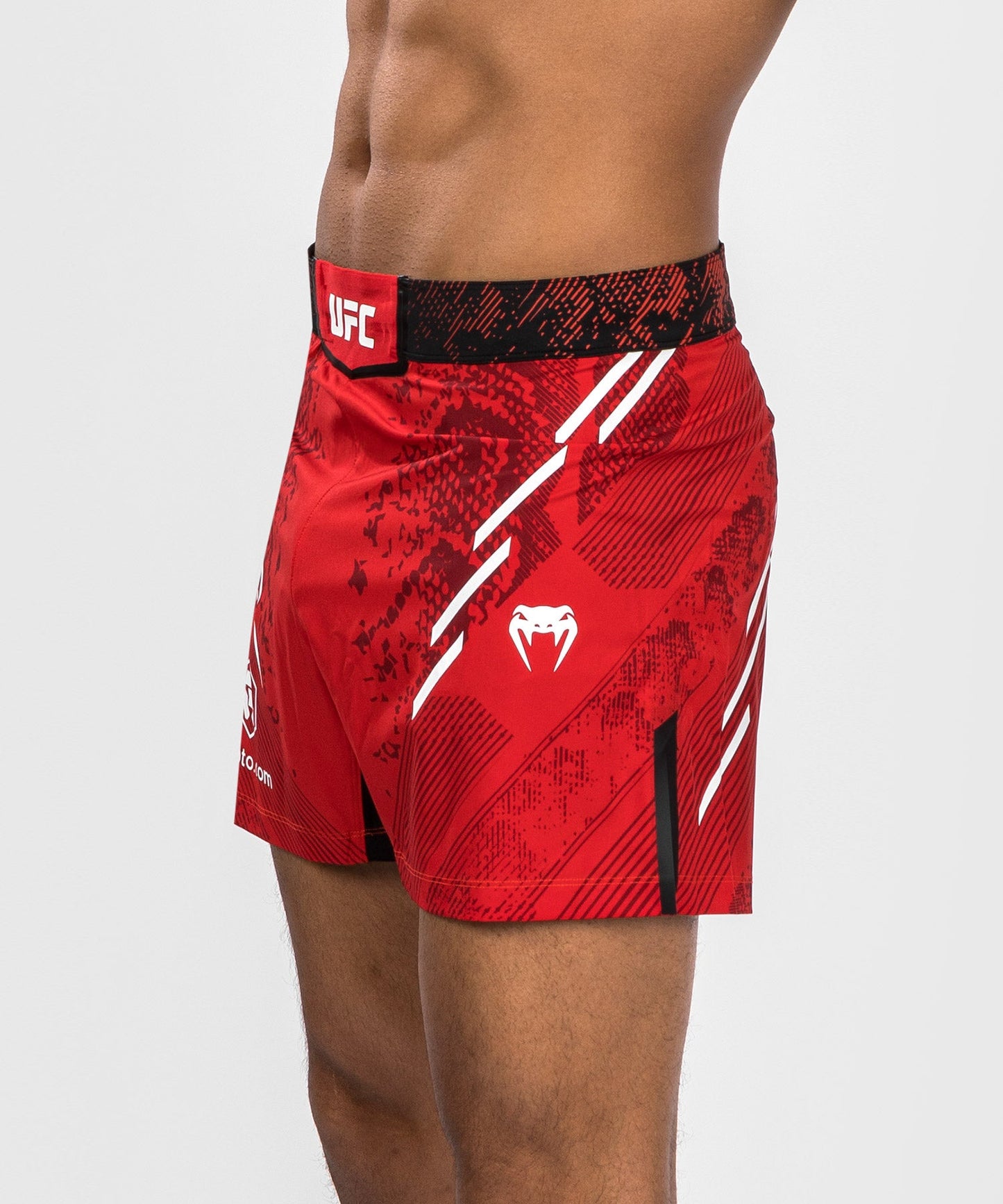 Men's UFC Adrenaline by Venum Authentic Fight Night Short - Red