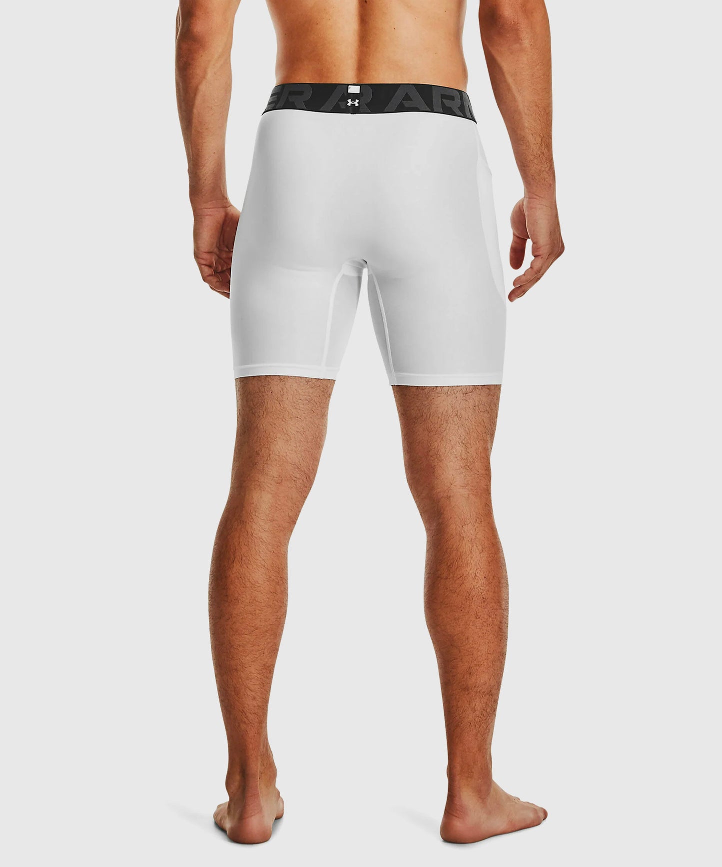 Under Armour Heatgear® Shorts de Compresión – Blanco