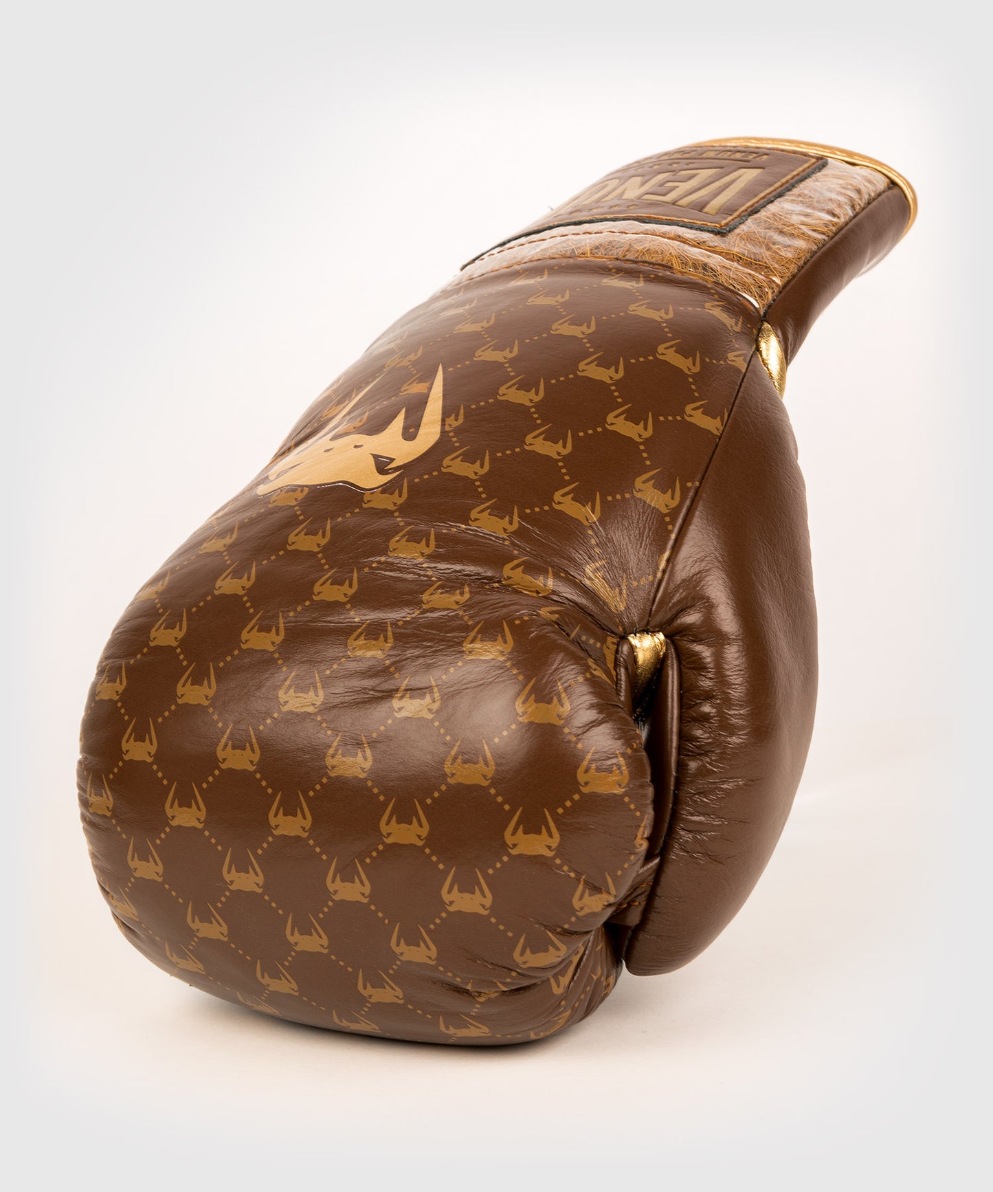 Guantes de boxeo Venum Coco Monogram Pro - Marrón grisáceo