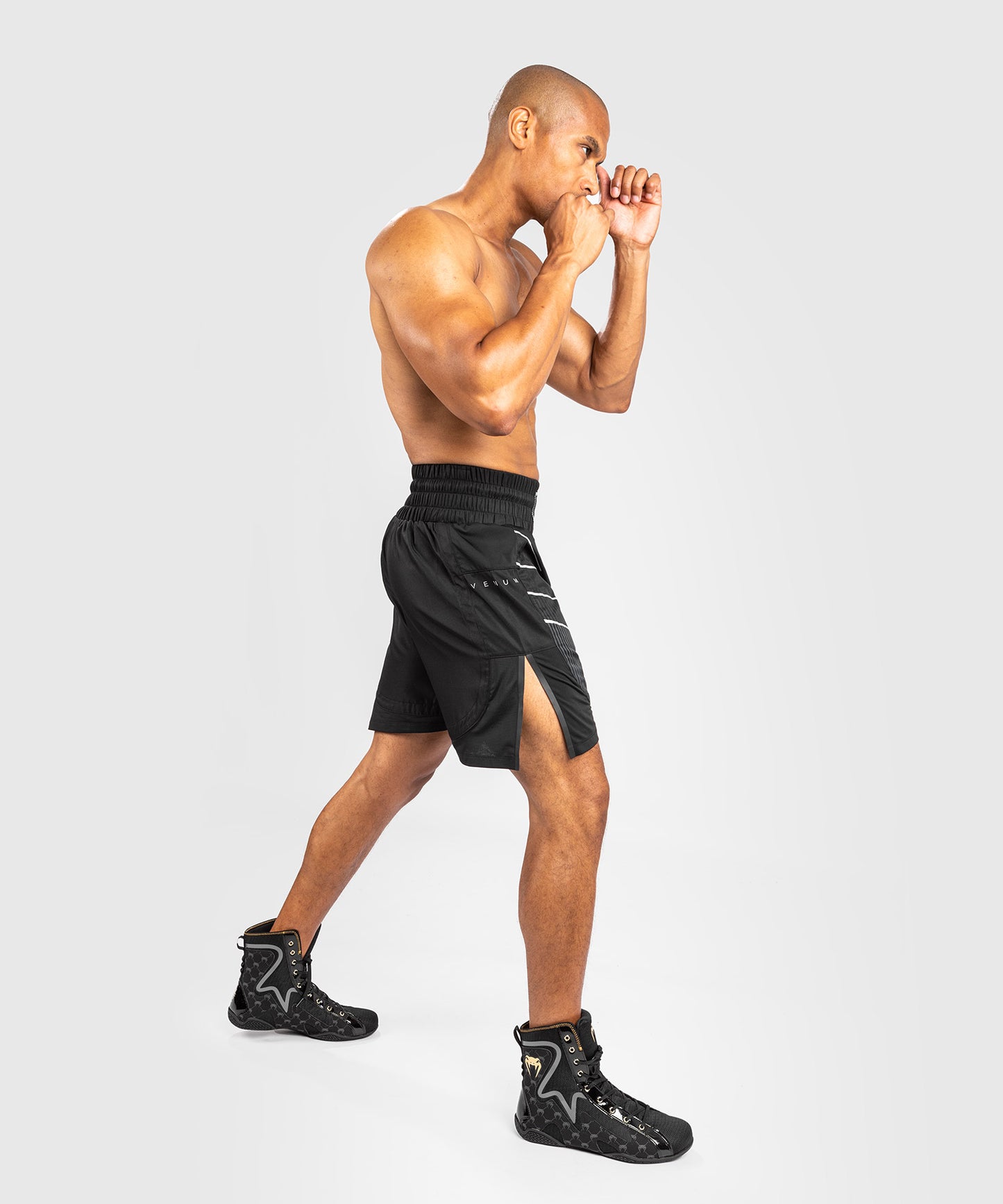 Venum Biomecha Pantalón Corto de Boxeo – Negro/Gris