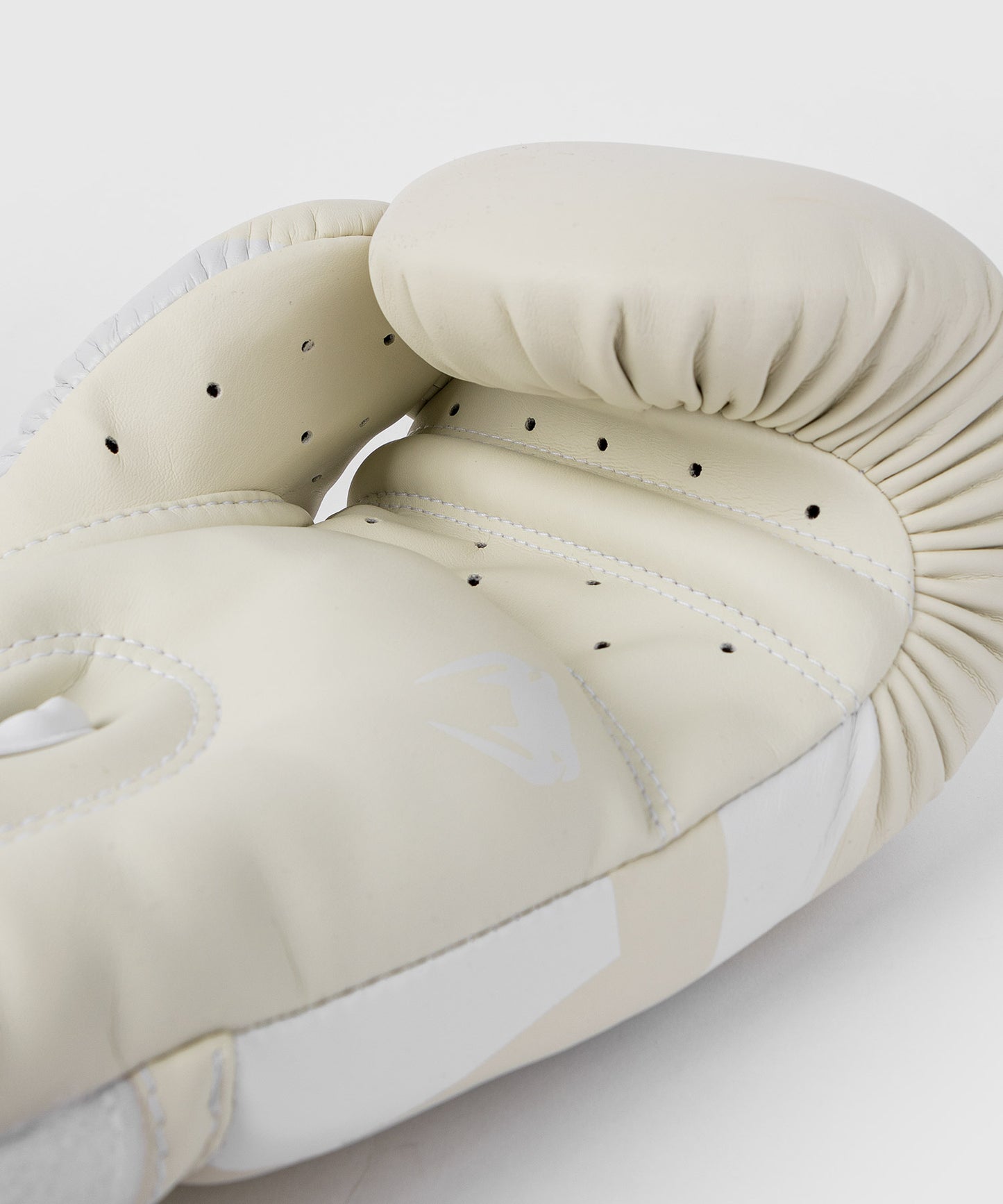 Guantes de Boxeo Venum Elite - Blanco/Marfil