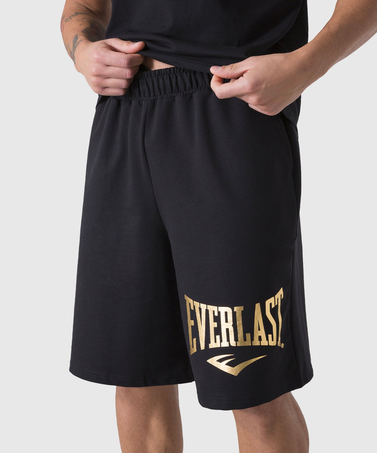 Short de MMA Everlast Coton Classic - Noir/Or